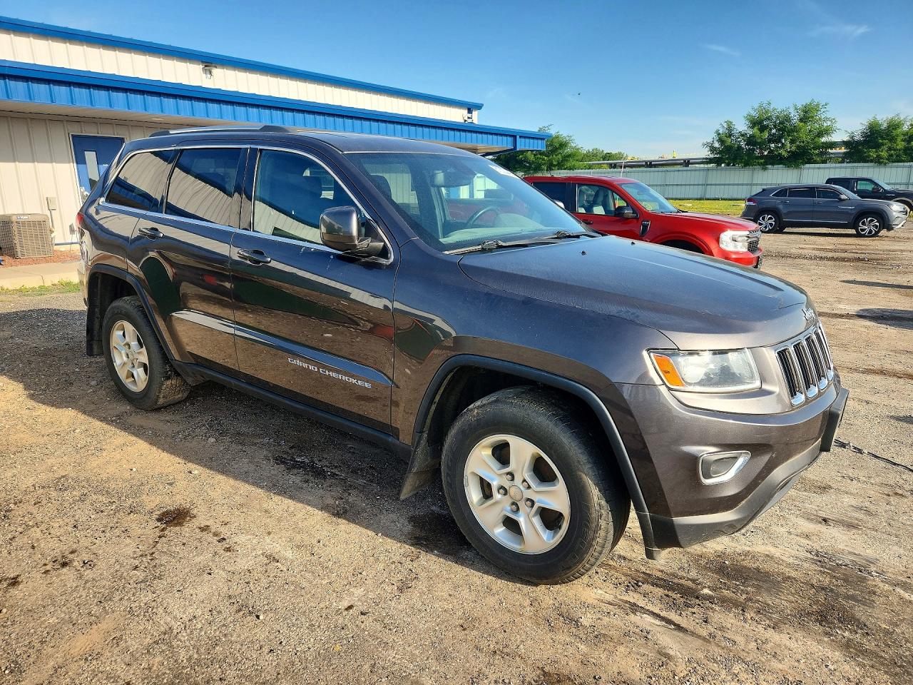 2014 Jeep Grand Cherokee Laredo Gray vin: 1C4RJFAG6EC140658