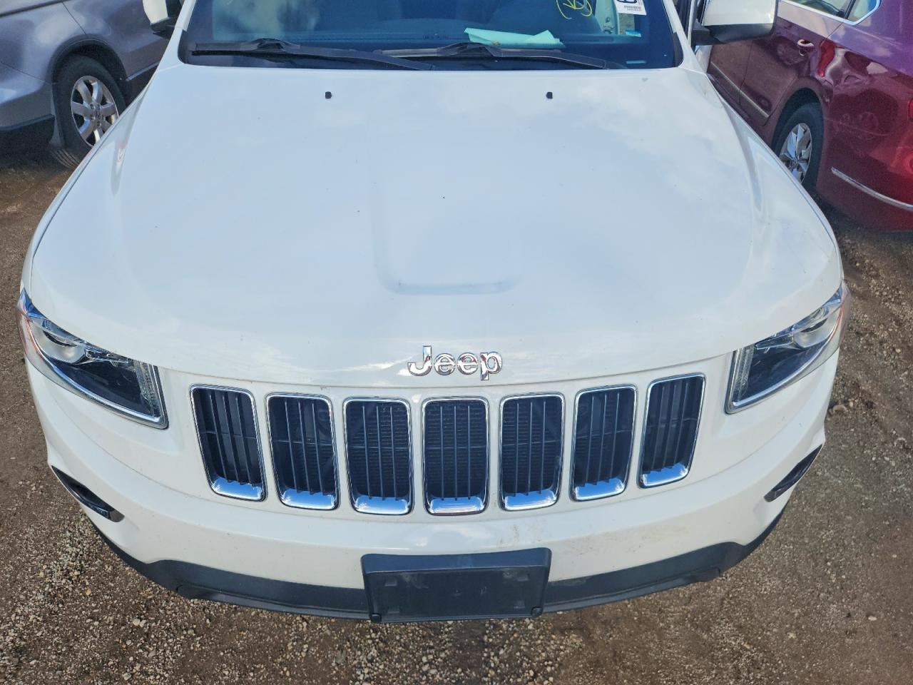 2014 Jeep Grand Cherokee Laredo White vin: 1C4RJFAG6EC143088