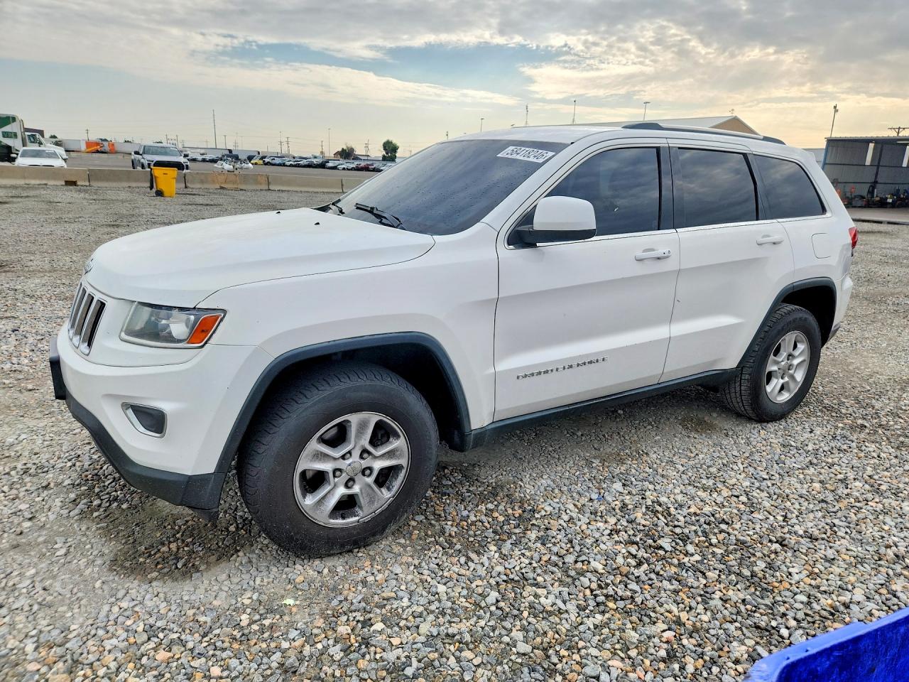 2014 Jeep Grand Cherokee Laredo White vin: 1C4RJFAG6EC180724