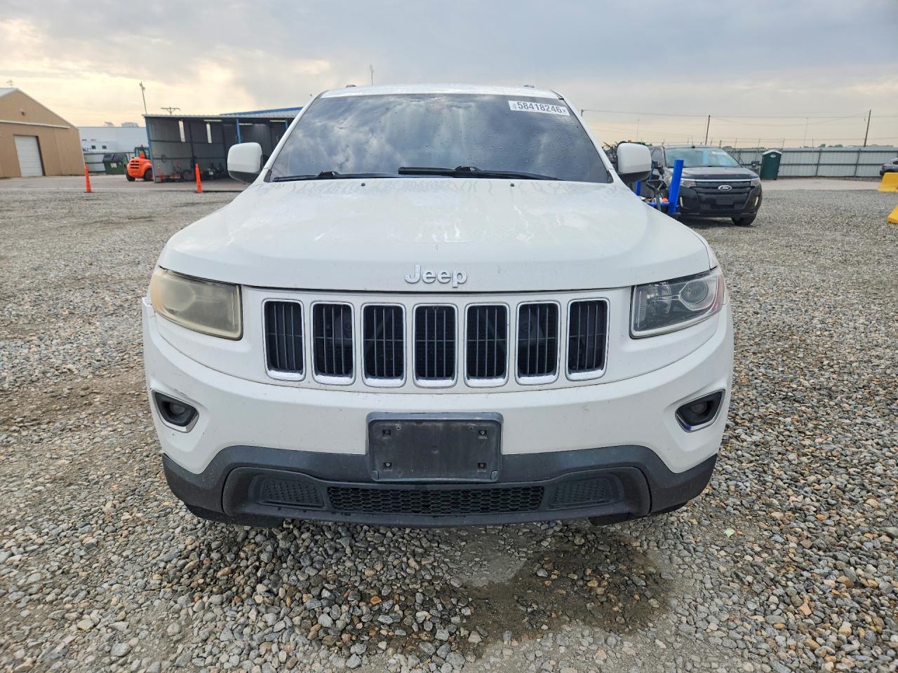 2014 Jeep Grand Cherokee Laredo White vin: 1C4RJFAG6EC180724