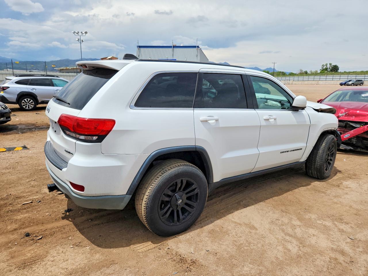 2014 Jeep Grand Cherokee Laredo Белый vin: 1C4RJFAG6EC224818
