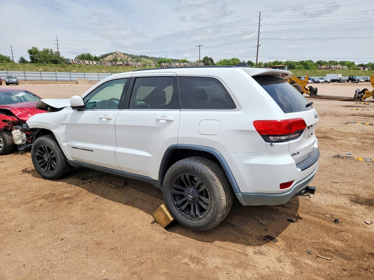 2014 Jeep Grand Cherokee Laredo Белый vin: 1C4RJFAG6EC224818