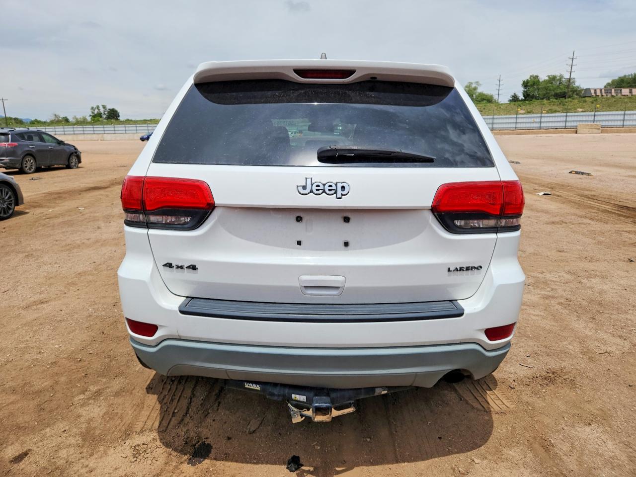 2014 Jeep Grand Cherokee Laredo Белый vin: 1C4RJFAG6EC224818