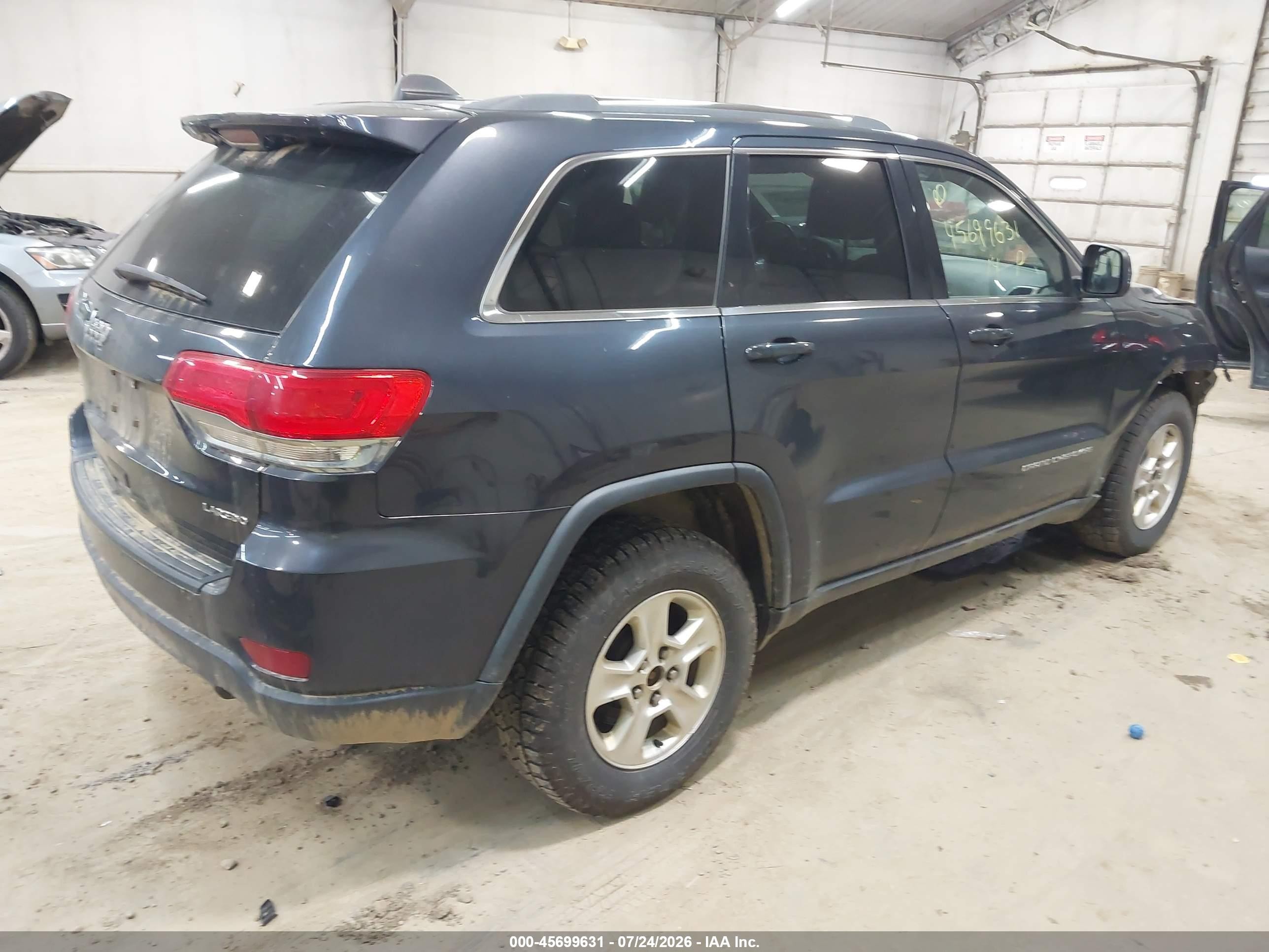 2014 Jeep Grand Cherokee Laredo Black vin: 1C4RJFAG6EC270570