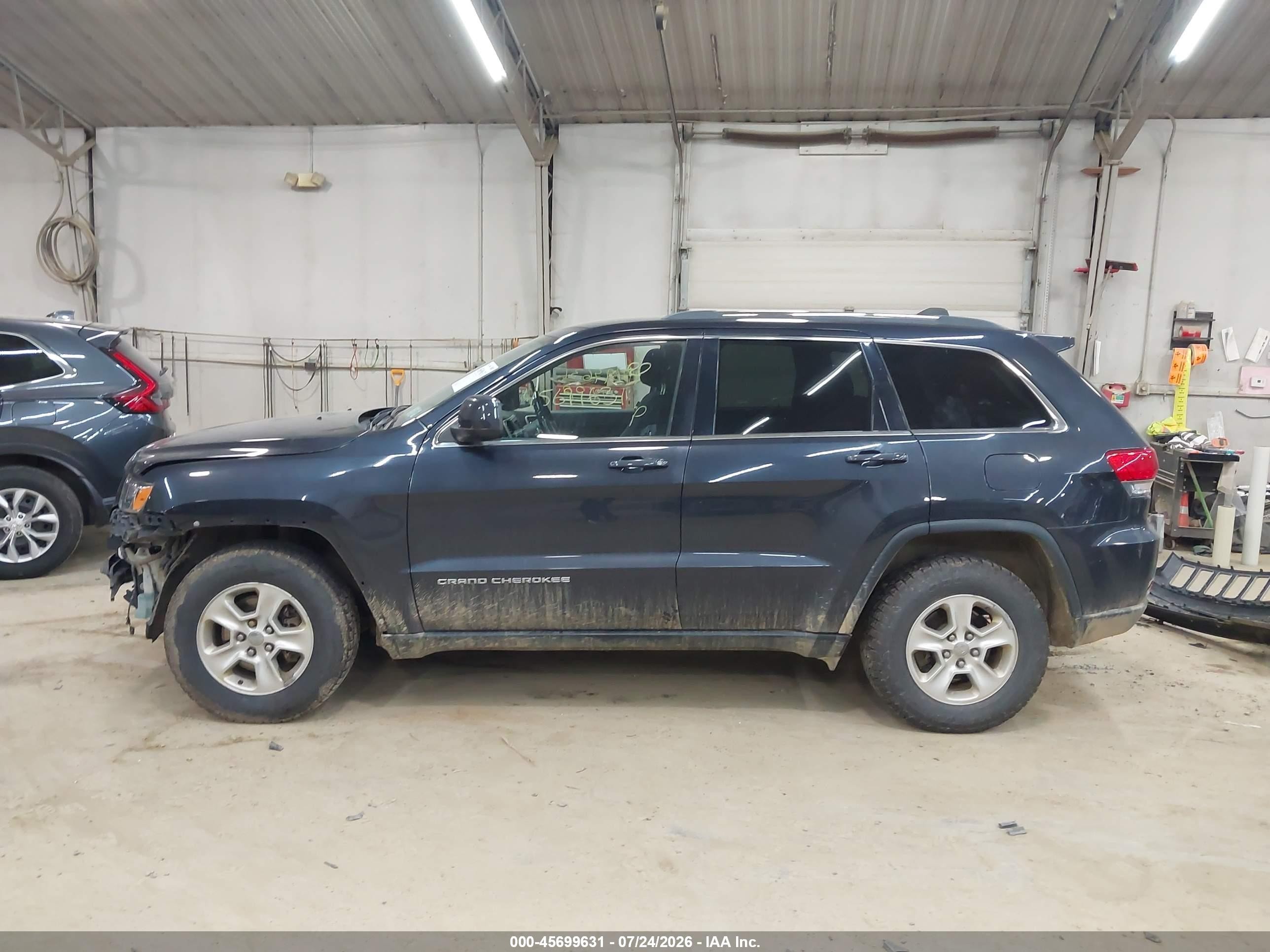 2014 Jeep Grand Cherokee Laredo Black vin: 1C4RJFAG6EC270570