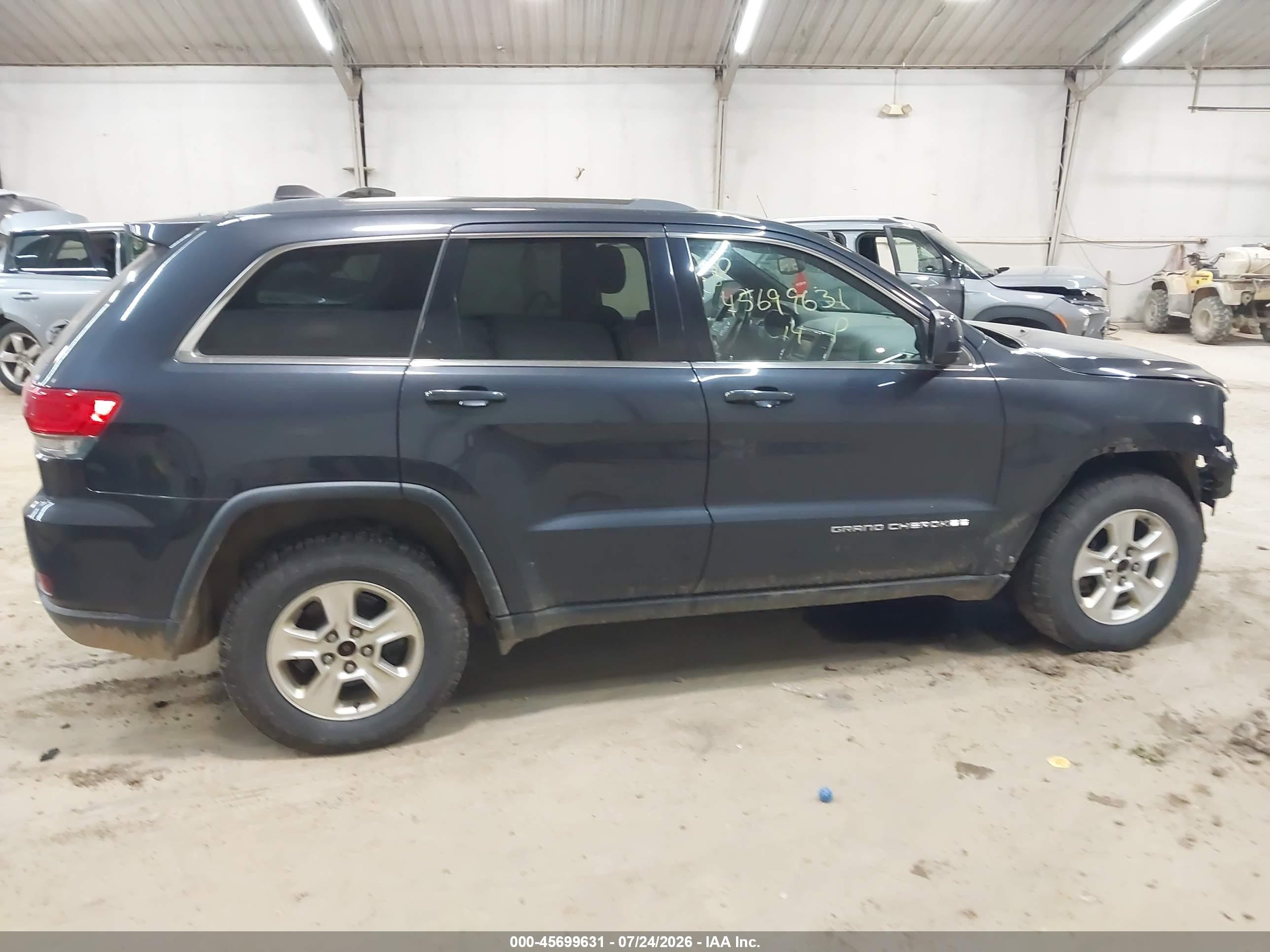 2014 Jeep Grand Cherokee Laredo Black vin: 1C4RJFAG6EC270570