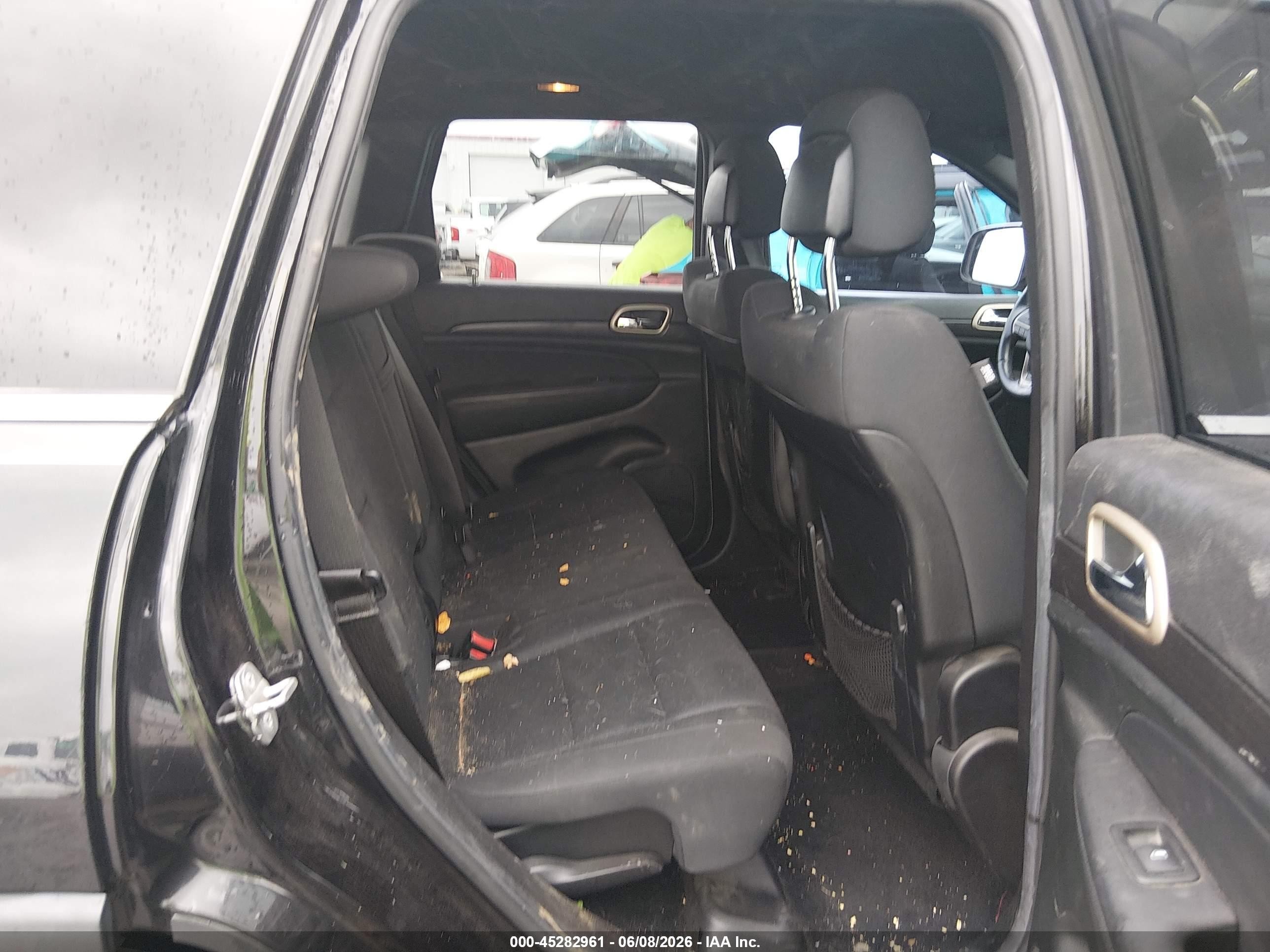 2014 Jeep Grand Cherokee Laredo Black vin: 1C4RJFAG6EC384049