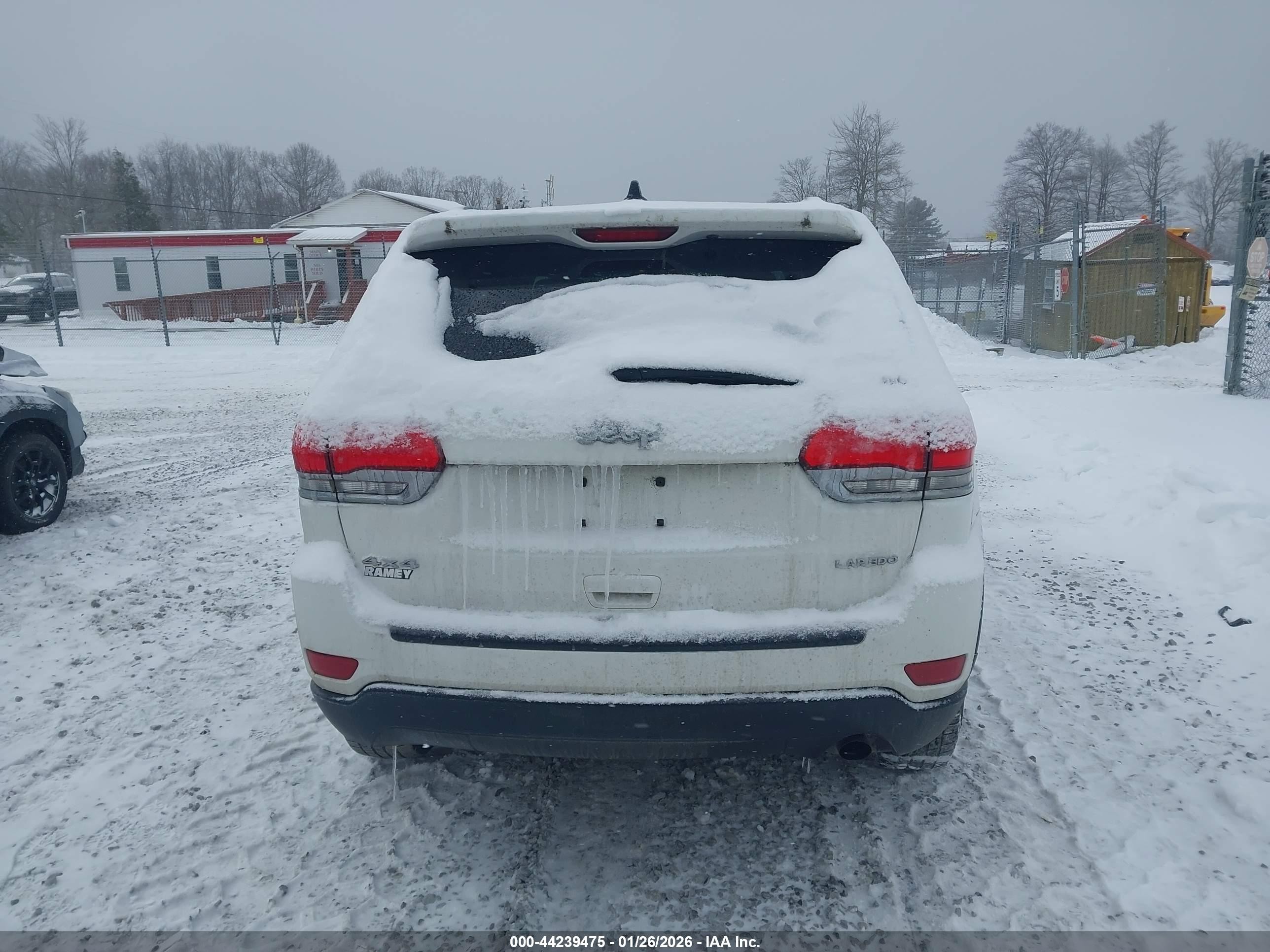 2014 Jeep Grand Cherokee Laredo White vin: 1C4RJFAG6EC469845