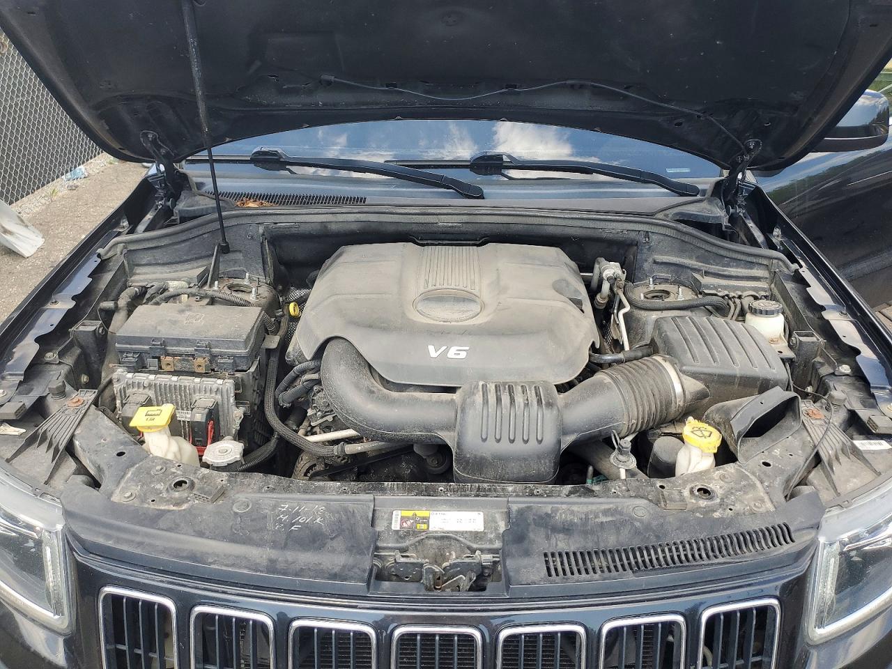 2014 Jeep Grand Cherokee Laredo Черный vin: 1C4RJFAG6EC482045