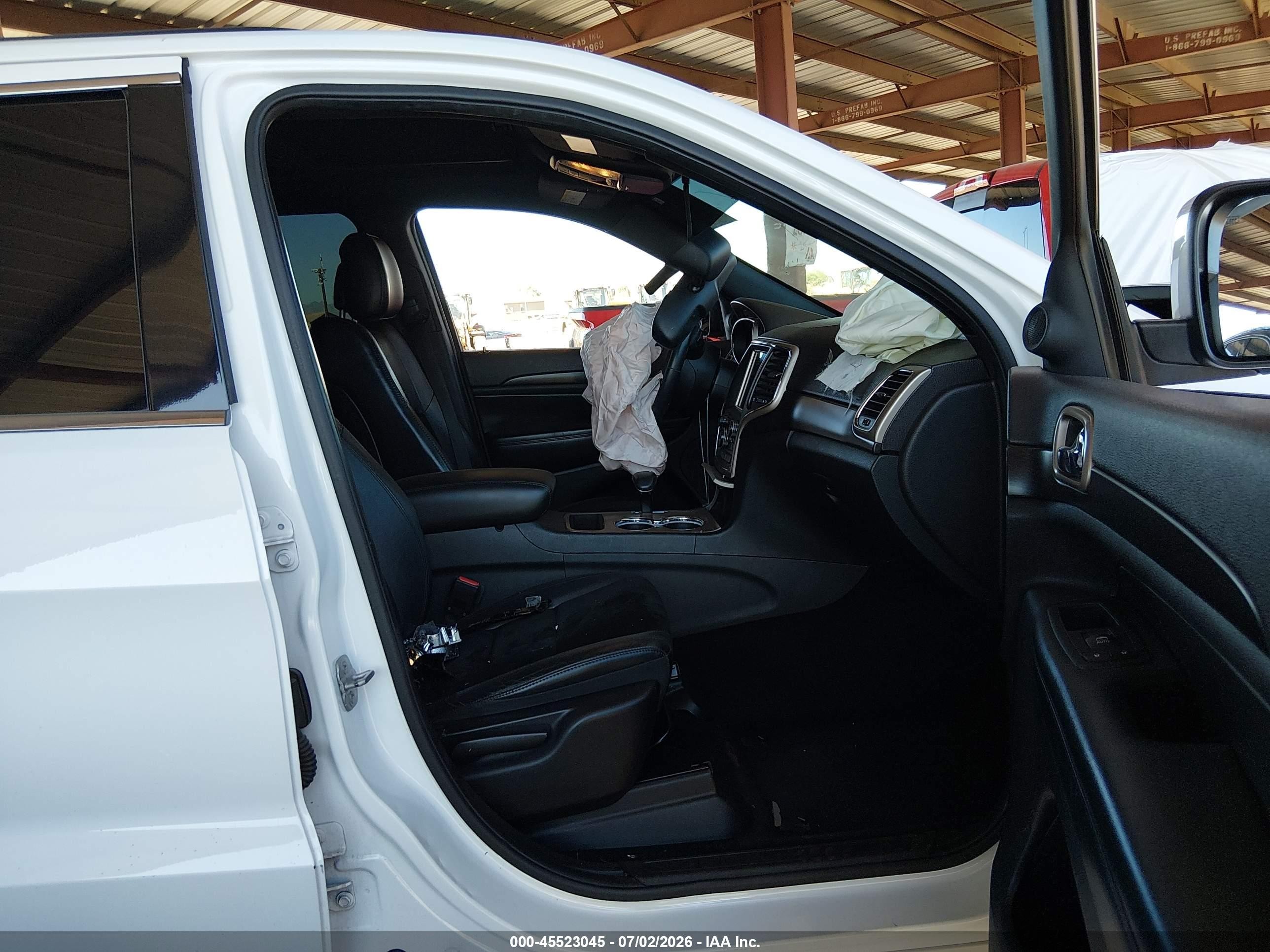 2014 Jeep Grand Cherokee Altitude White vin: 1C4RJFAG6EC487732
