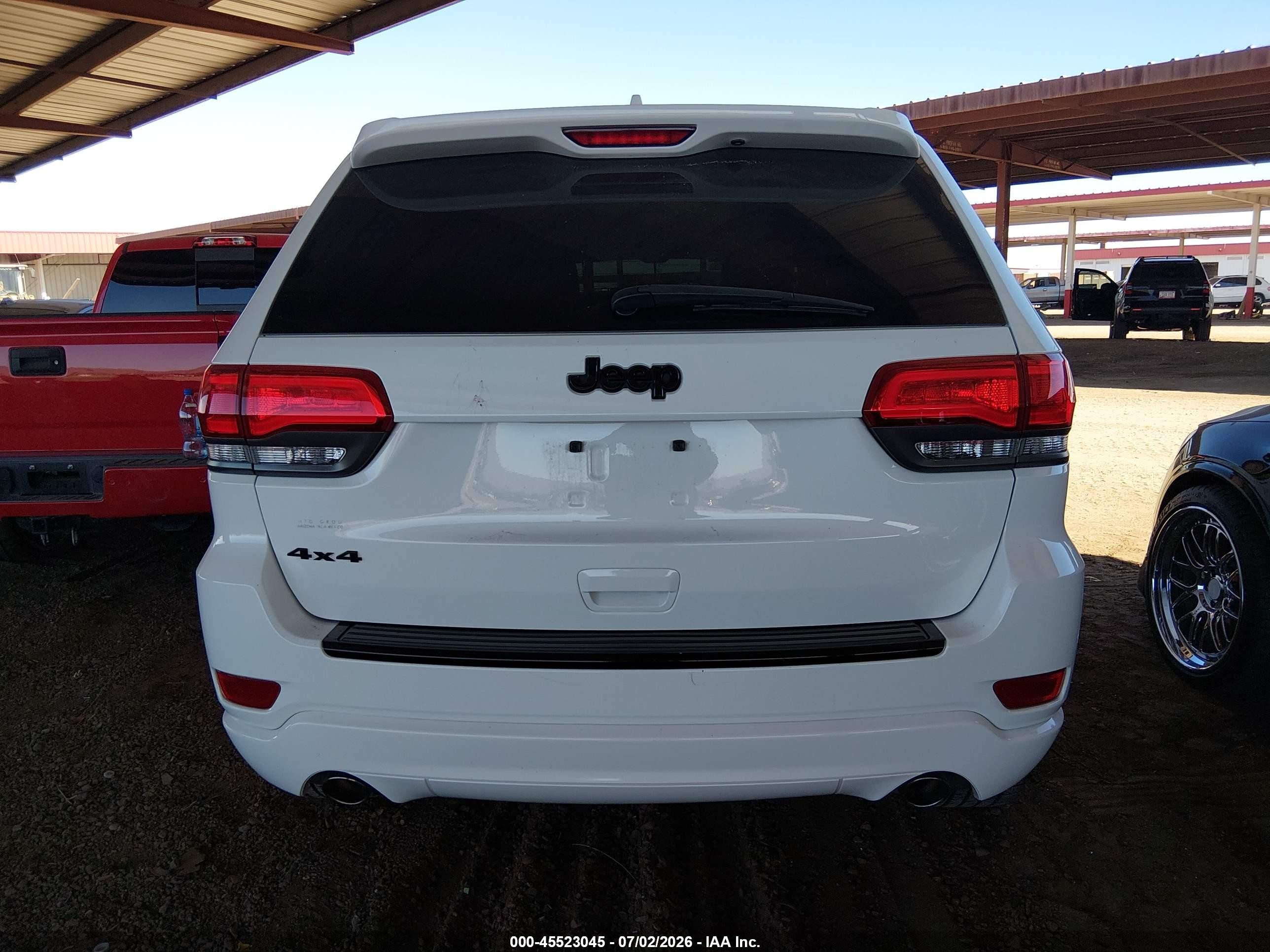 2014 Jeep Grand Cherokee Altitude White vin: 1C4RJFAG6EC487732