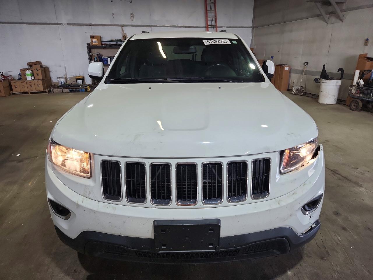 2014 Jeep Grand Cherokee Laredo White vin: 1C4RJFAG6EC516663