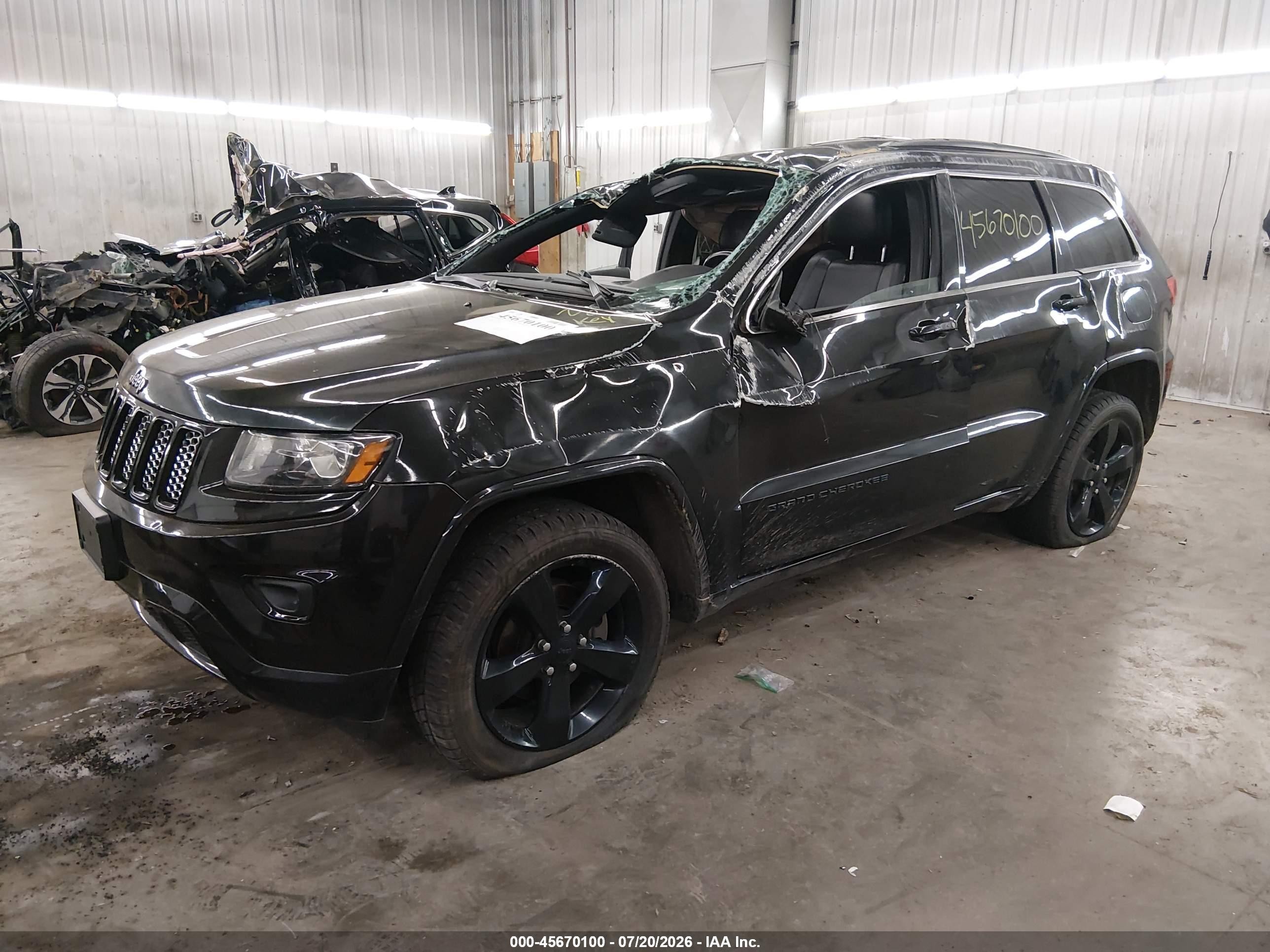 2014 Jeep Grand Cherokee Altitude Black vin: 1C4RJFAG6EC546908