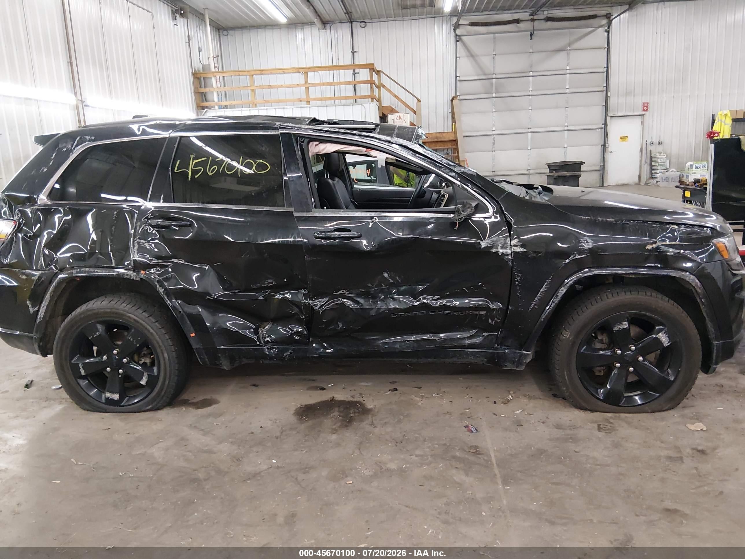 2014 Jeep Grand Cherokee Altitude Black vin: 1C4RJFAG6EC546908