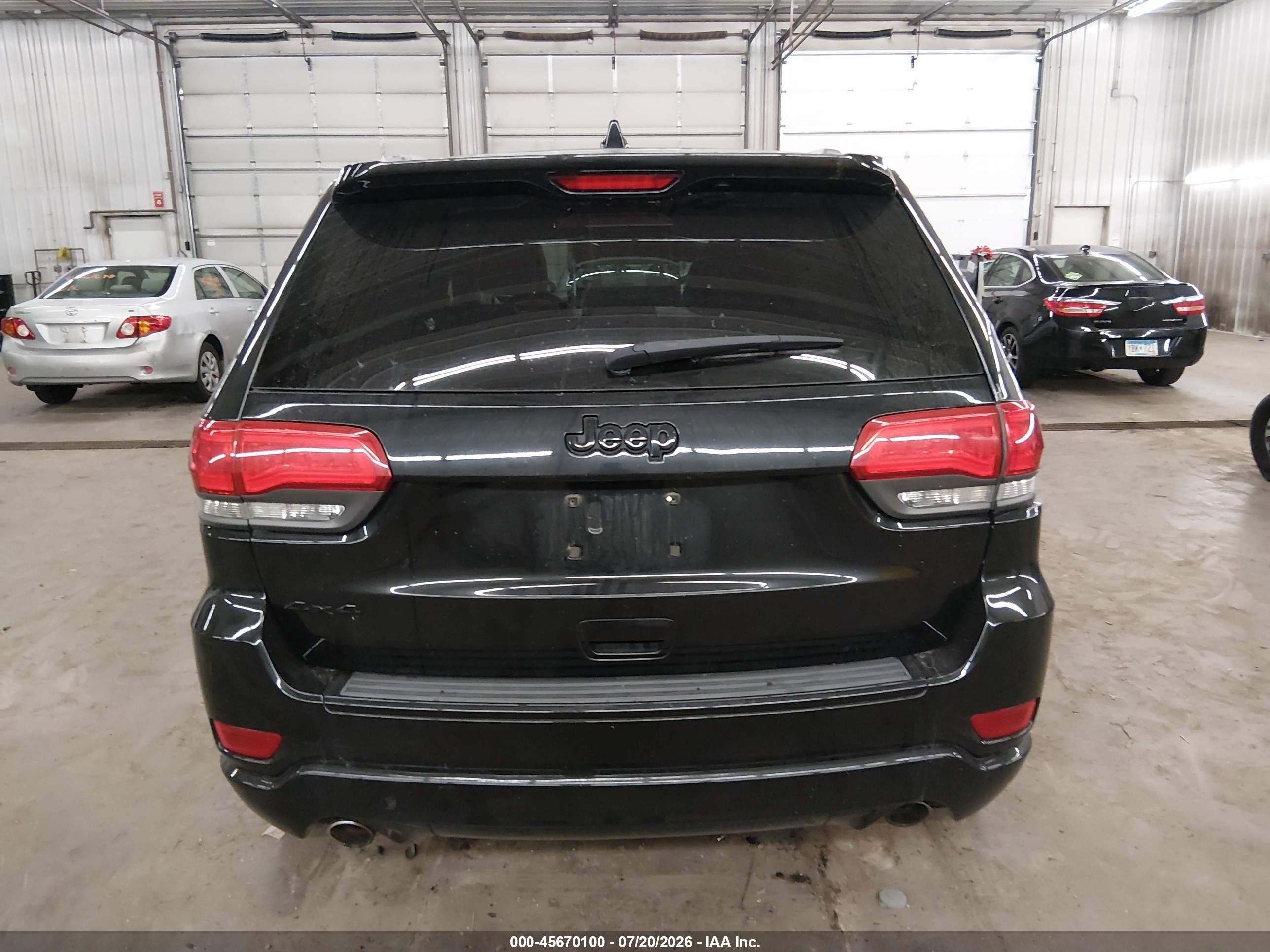 2014 Jeep Grand Cherokee Altitude Black vin: 1C4RJFAG6EC546908