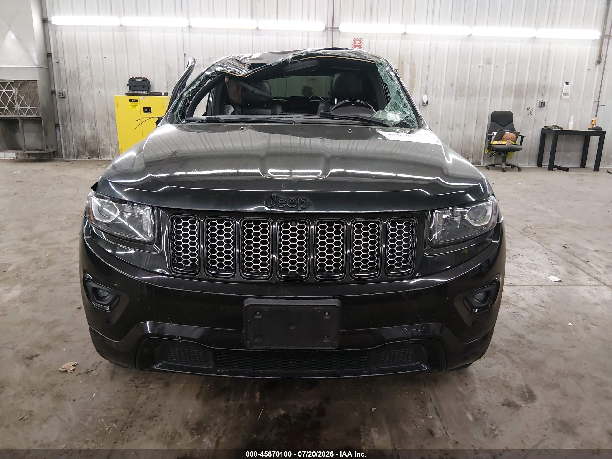 2014 Jeep Grand Cherokee Altitude Black vin: 1C4RJFAG6EC546908
