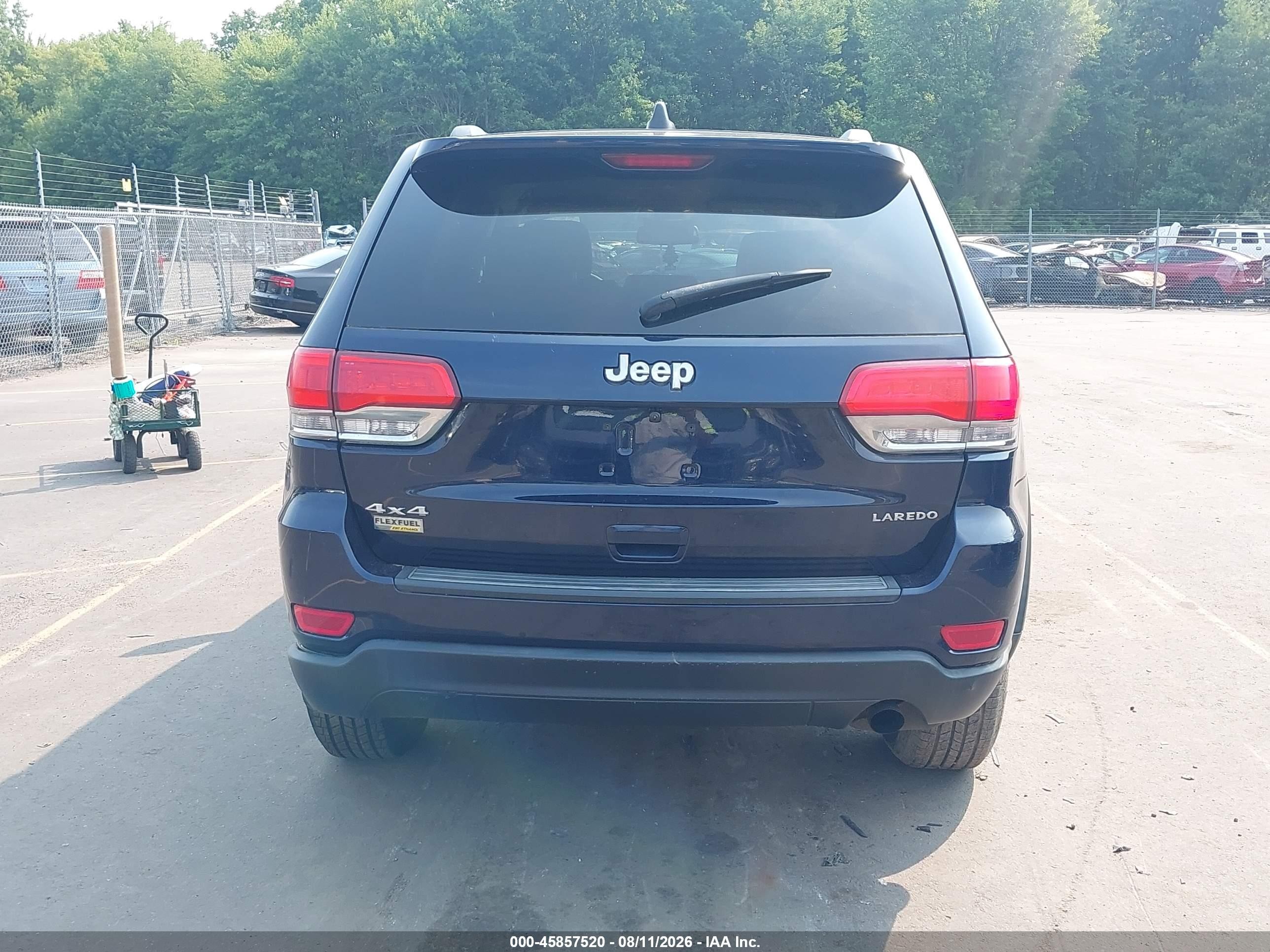 2014 Jeep Grand Cherokee Laredo Blue vin: 1C4RJFAG6EC556905