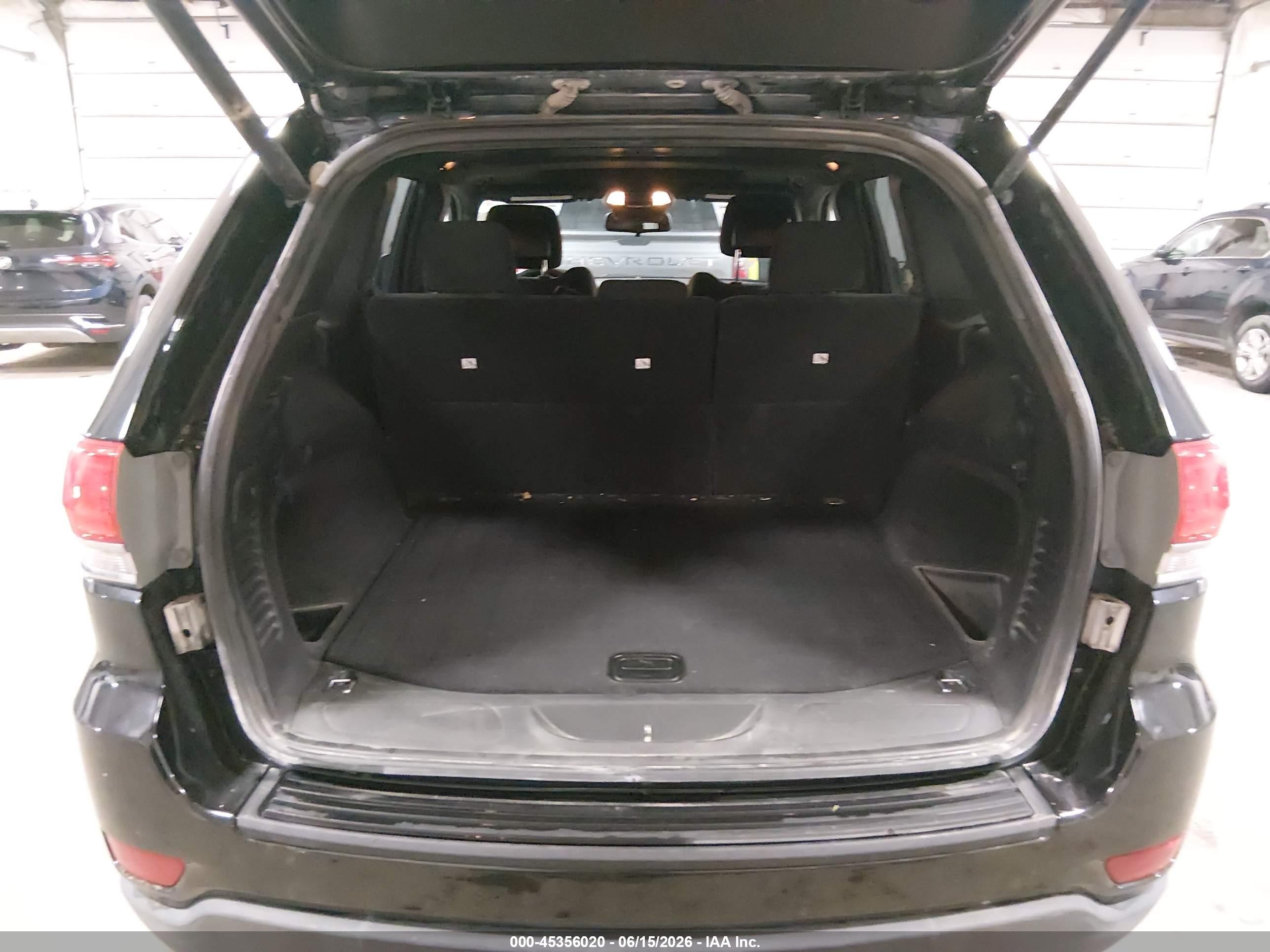 2015 Jeep Grand Cherokee Laredo Black vin: 1C4RJFAG6FC140399