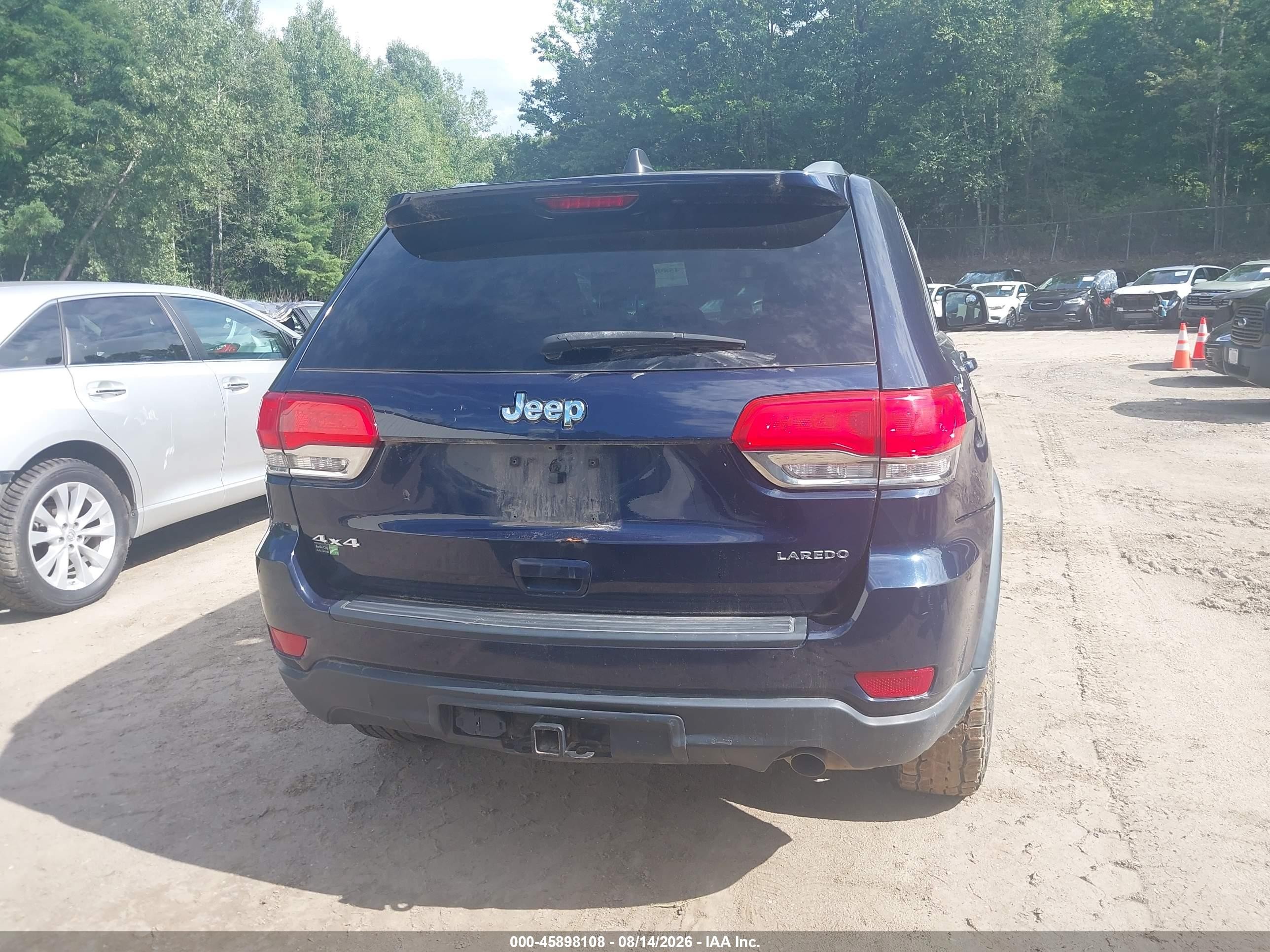 2015 Jeep Grand Cherokee Laredo Синий vin: 1C4RJFAG6FC157848