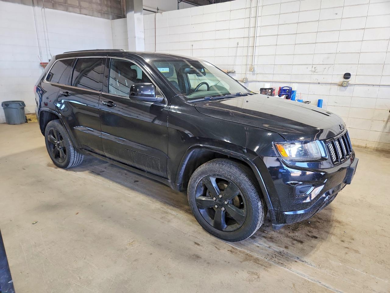 2015 Jeep Grand Cherokee Laredo Black vin: 1C4RJFAG6FC172902