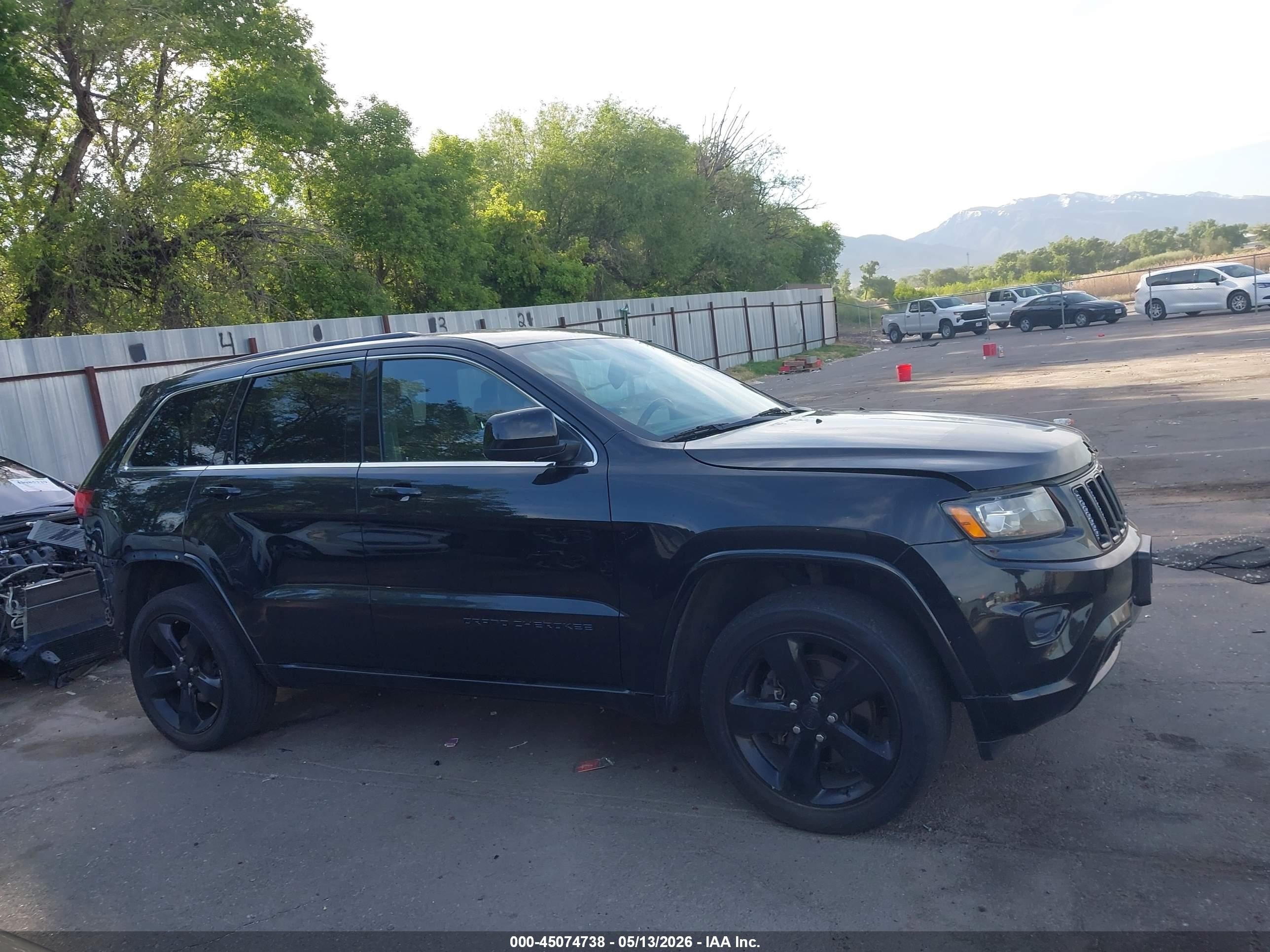 2015 Jeep Grand Cherokee Altitude Black vin: 1C4RJFAG6FC189859