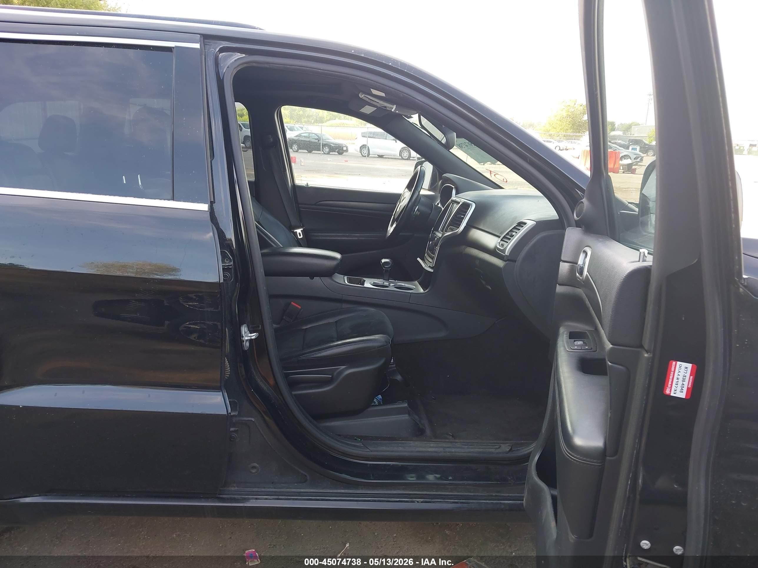 2015 Jeep Grand Cherokee Altitude Black vin: 1C4RJFAG6FC189859