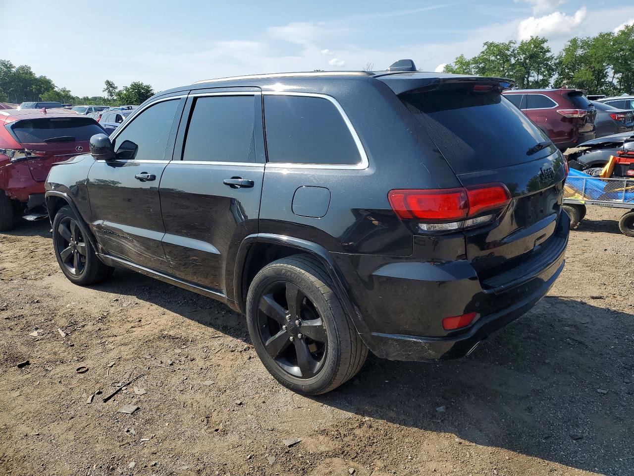 2015 Jeep Grand Cherokee Laredo Black vin: 1C4RJFAG6FC227140