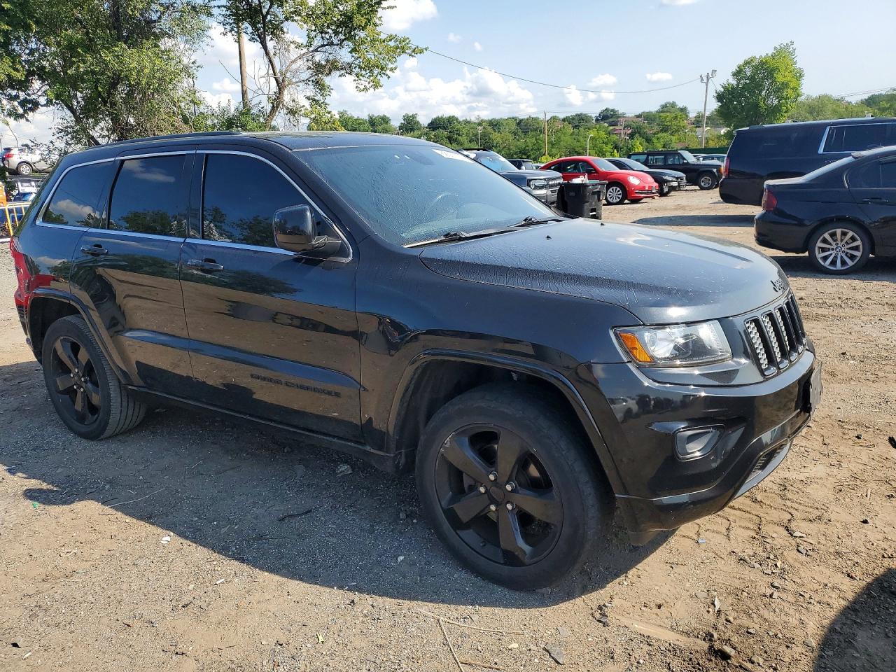 2015 Jeep Grand Cherokee Laredo Black vin: 1C4RJFAG6FC227140