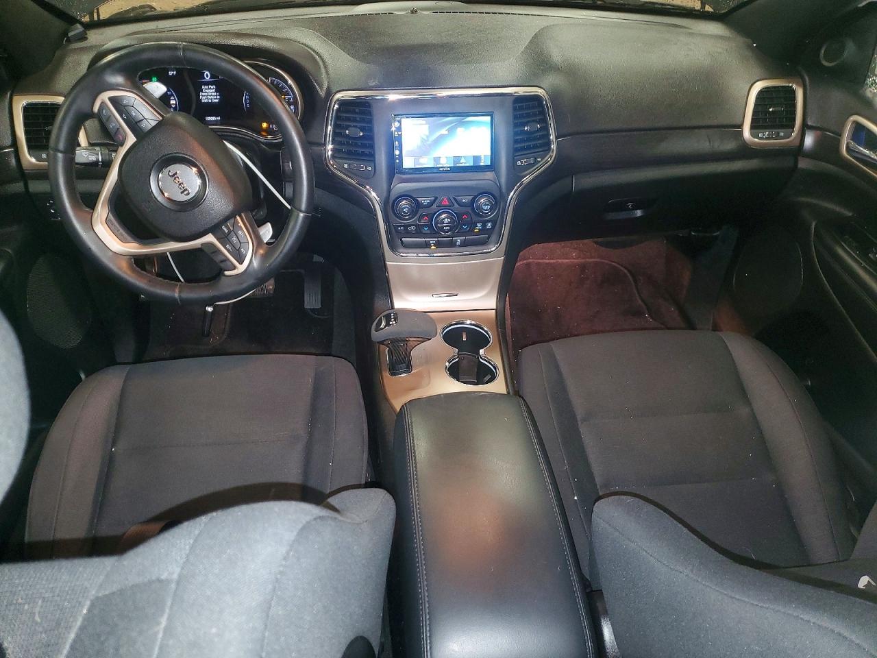 2015 Jeep Grand Cherokee Laredo Black vin: 1C4RJFAG6FC602766