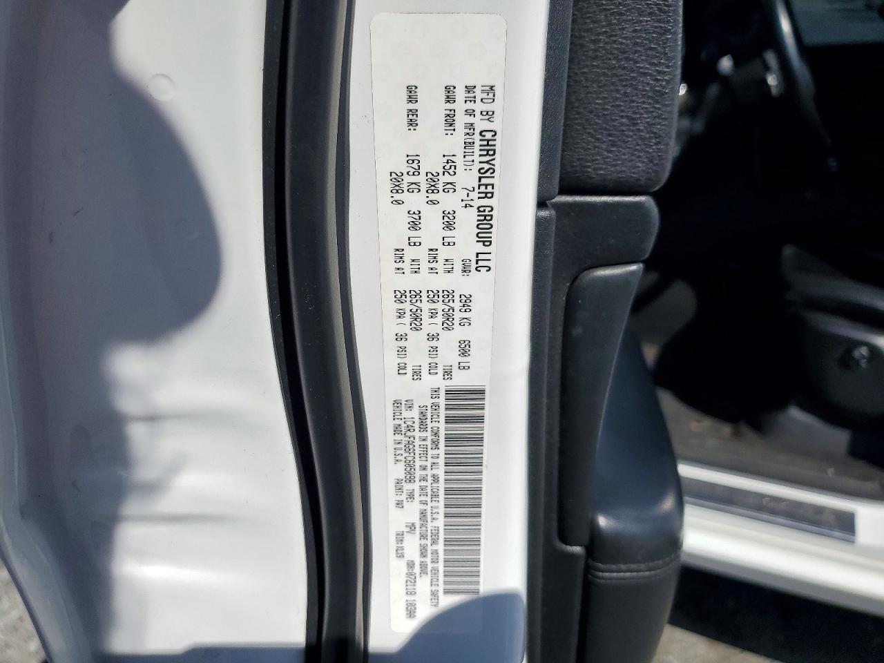 2015 Jeep Grand Cherokee Laredo White vin: 1C4RJFAG6FC605098