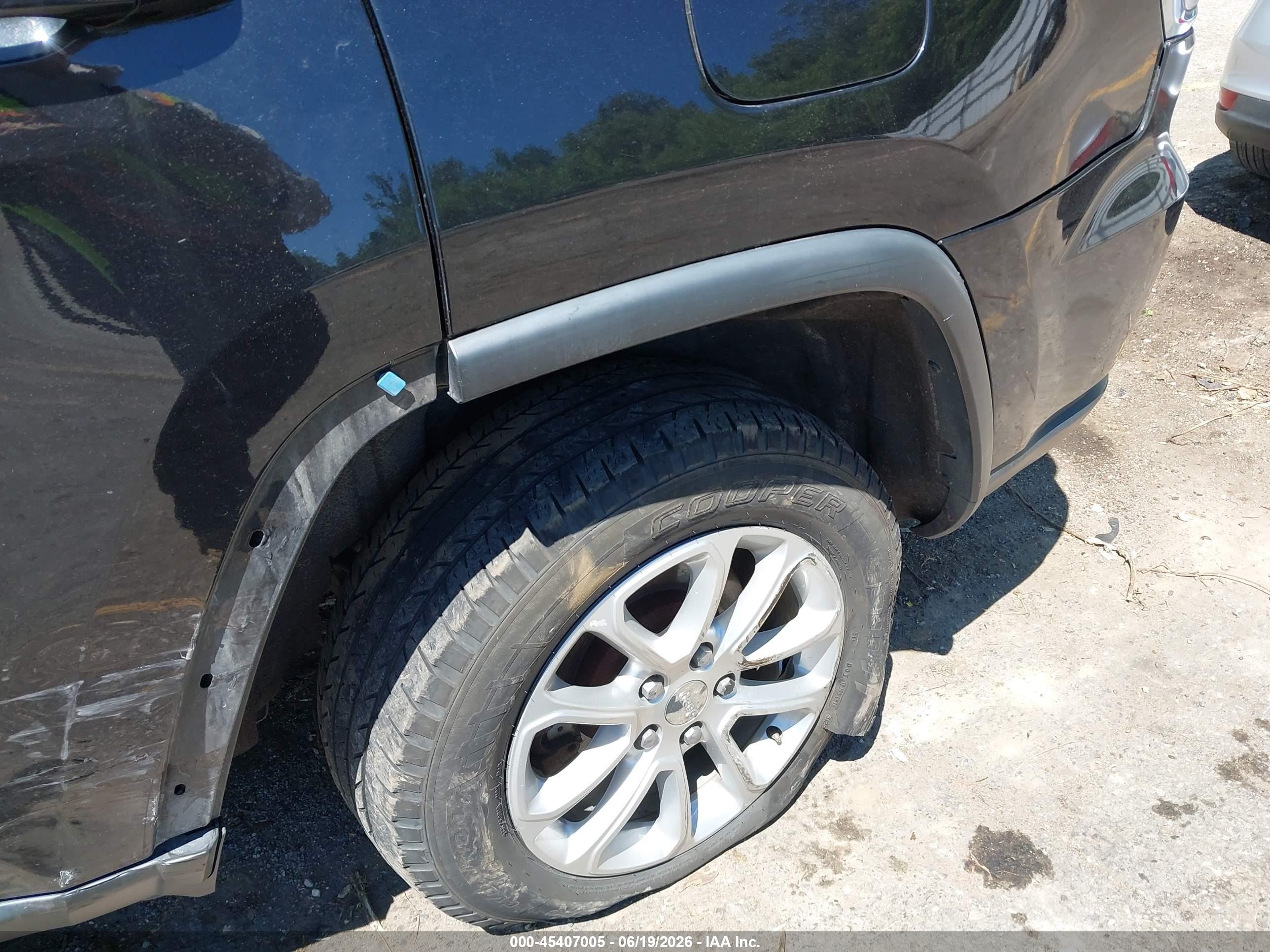 2015 Jeep Grand Cherokee Laredo Black vin: 1C4RJFAG6FC675622