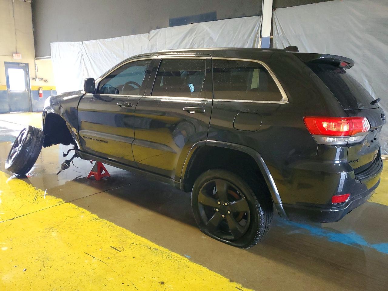 2015 Jeep Grand Cherokee Laredo Black vin: 1C4RJFAG6FC708456