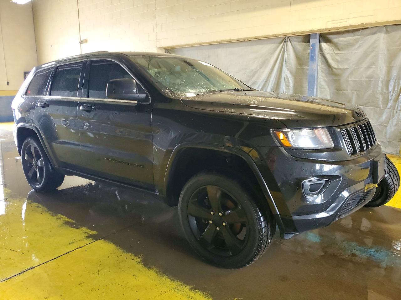 2015 Jeep Grand Cherokee Laredo Black vin: 1C4RJFAG6FC708456