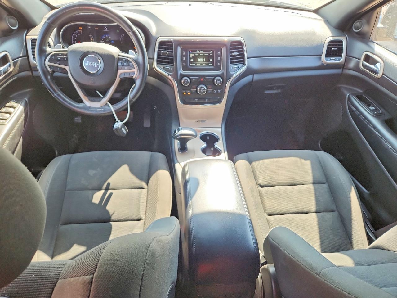 2015 Jeep Grand Cherokee Laredo Black vin: 1C4RJFAG6FC737956