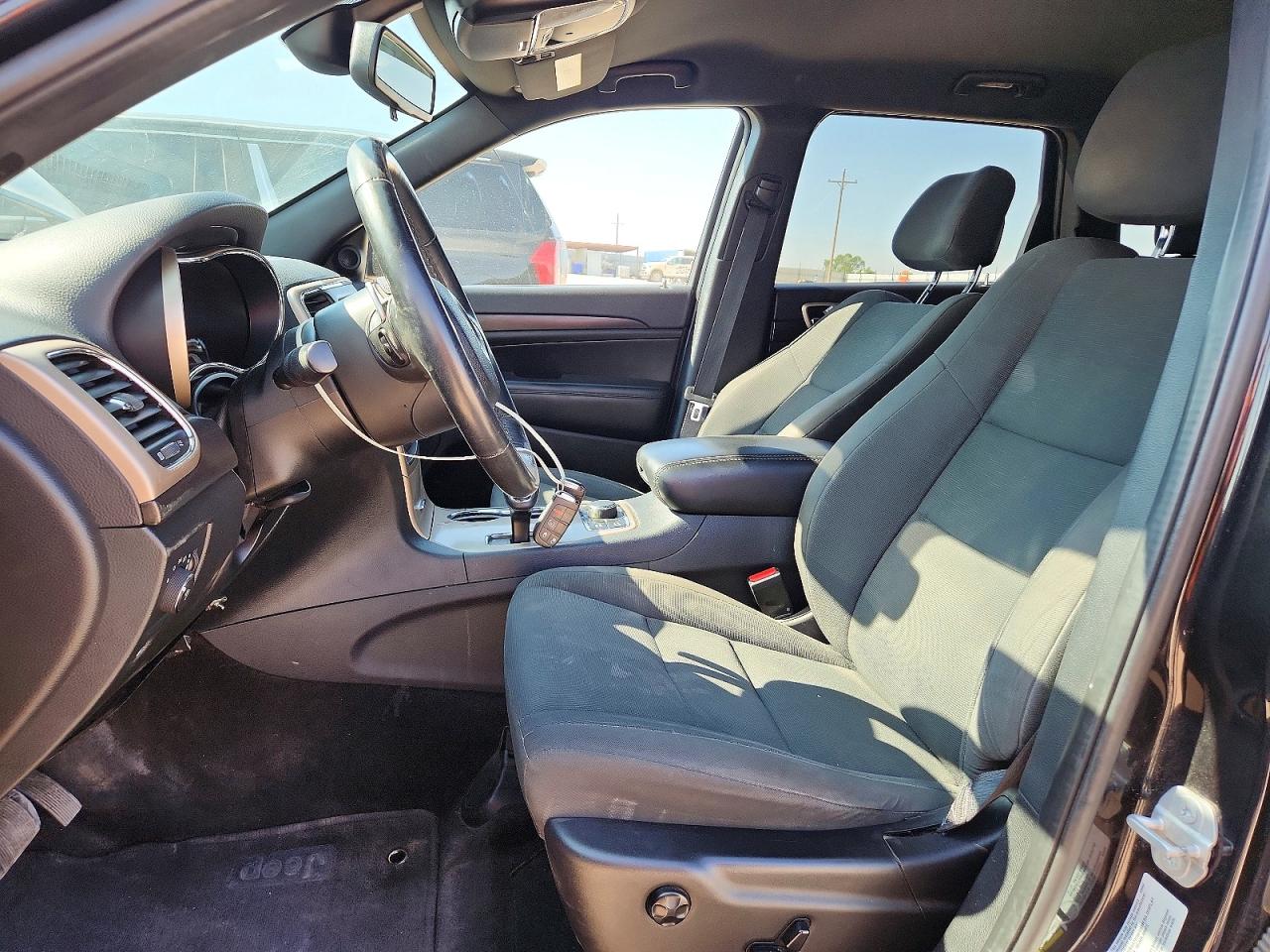 2015 Jeep Grand Cherokee Laredo Black vin: 1C4RJFAG6FC737956