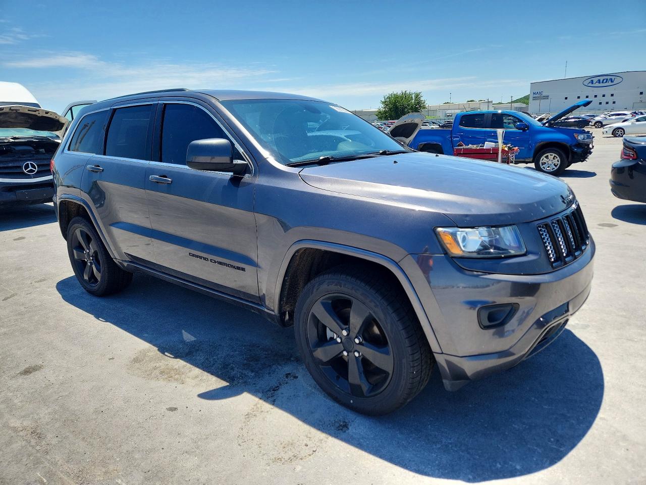 2015 Jeep Grand Cherokee Laredo Gray vin: 1C4RJFAG6FC759794