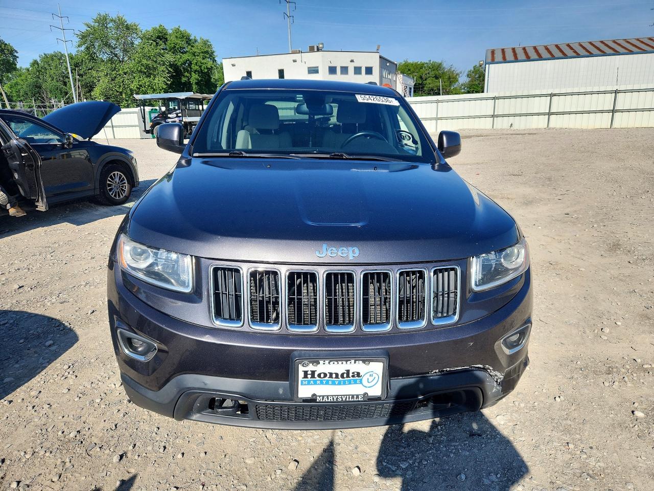 2015 Jeep Grand Cherokee Laredo Gray vin: 1C4RJFAG6FC786266