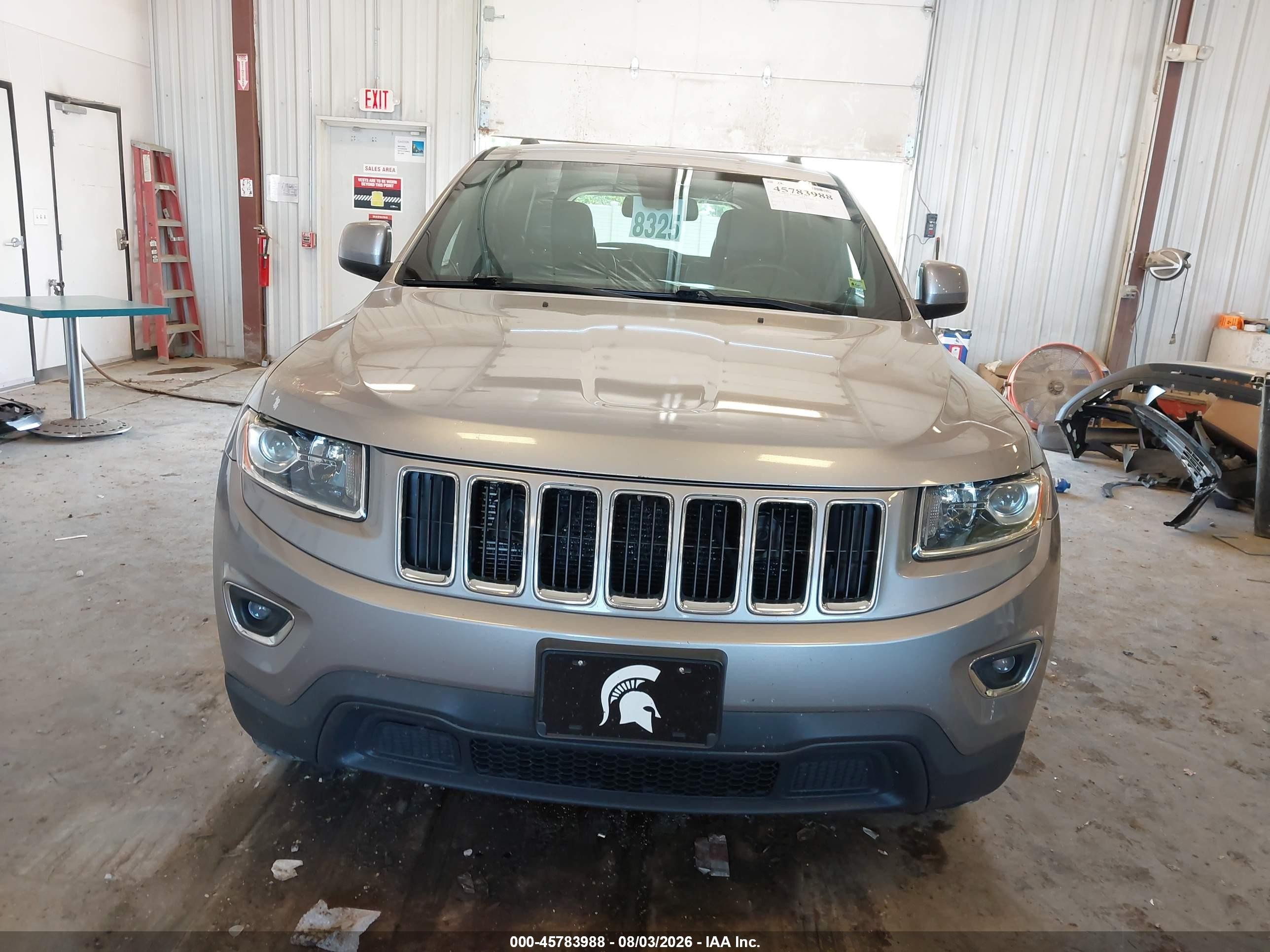 2015 Jeep Grand Cherokee Laredo Silver vin: 1C4RJFAG6FC791340
