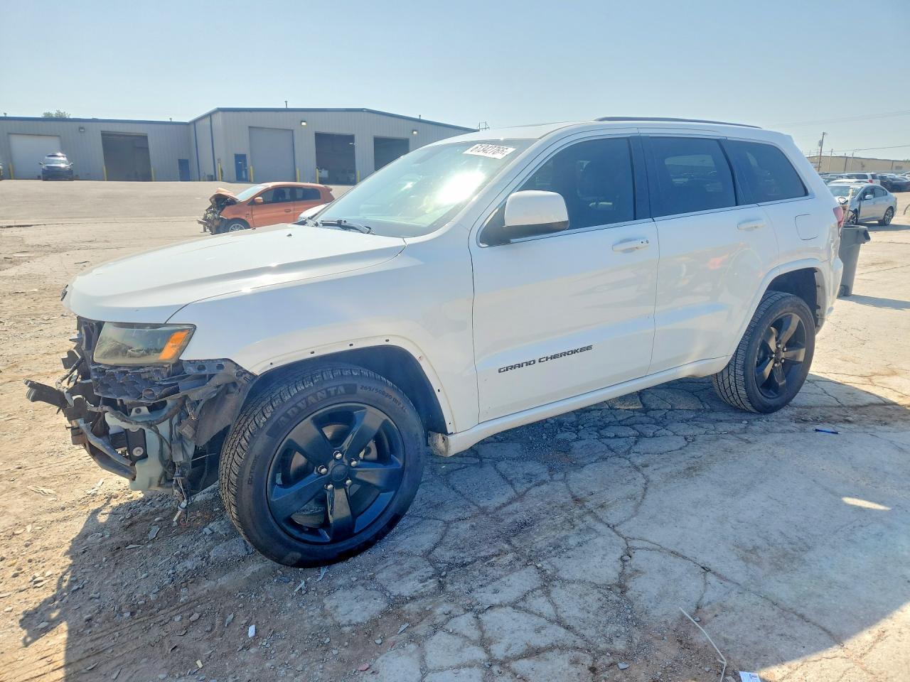2015 Jeep Grand Cherokee Laredo White vin: 1C4RJFAG6FC852959