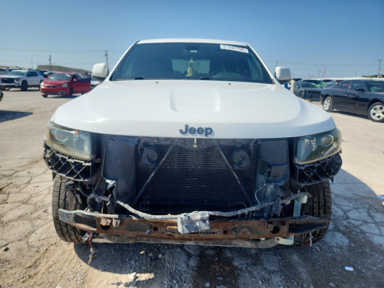 2015 Jeep Grand Cherokee Laredo White vin: 1C4RJFAG6FC852959