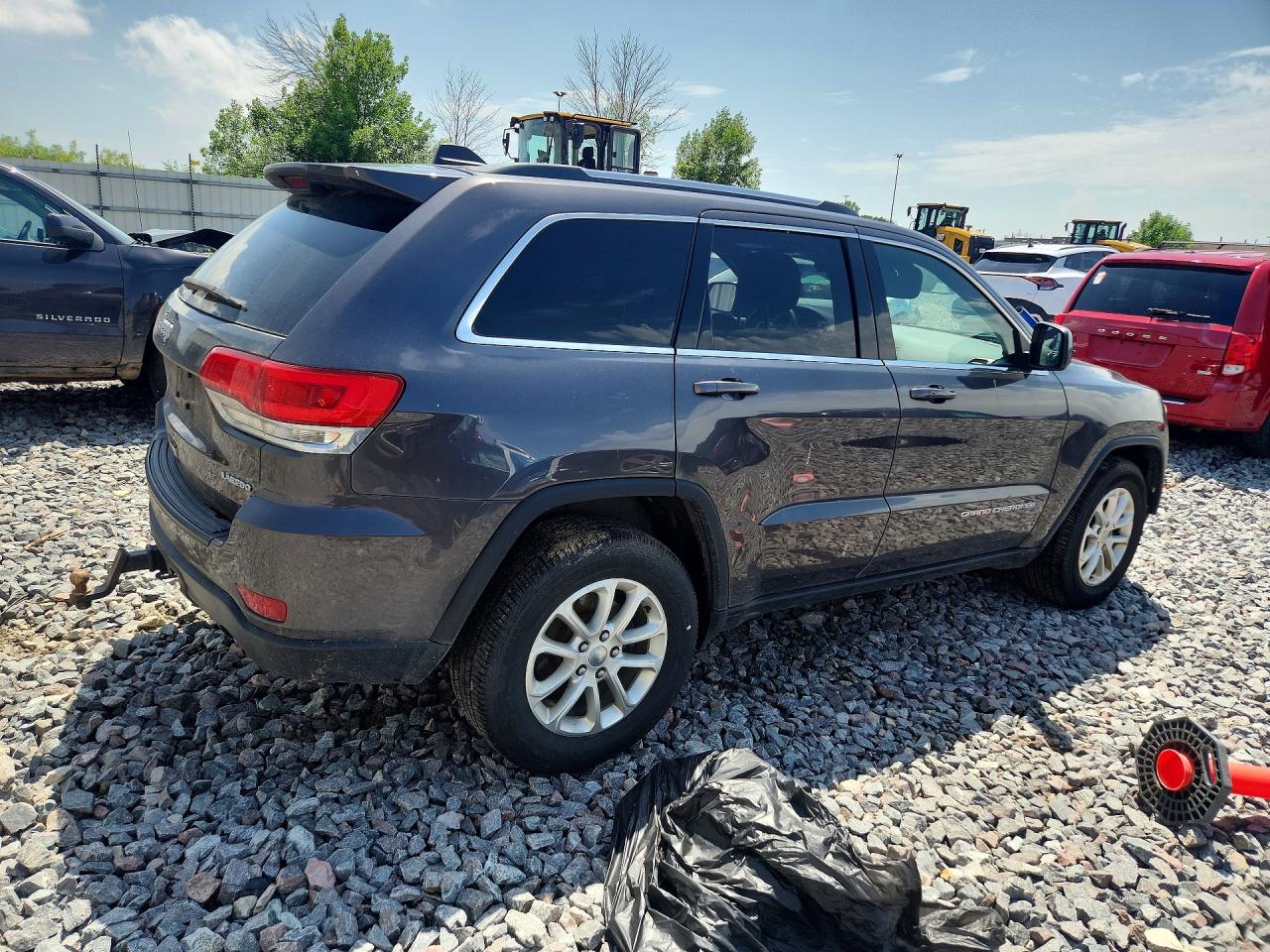 2015 Jeep Grand Cherokee Laredo Gray vin: 1C4RJFAG6FC927269