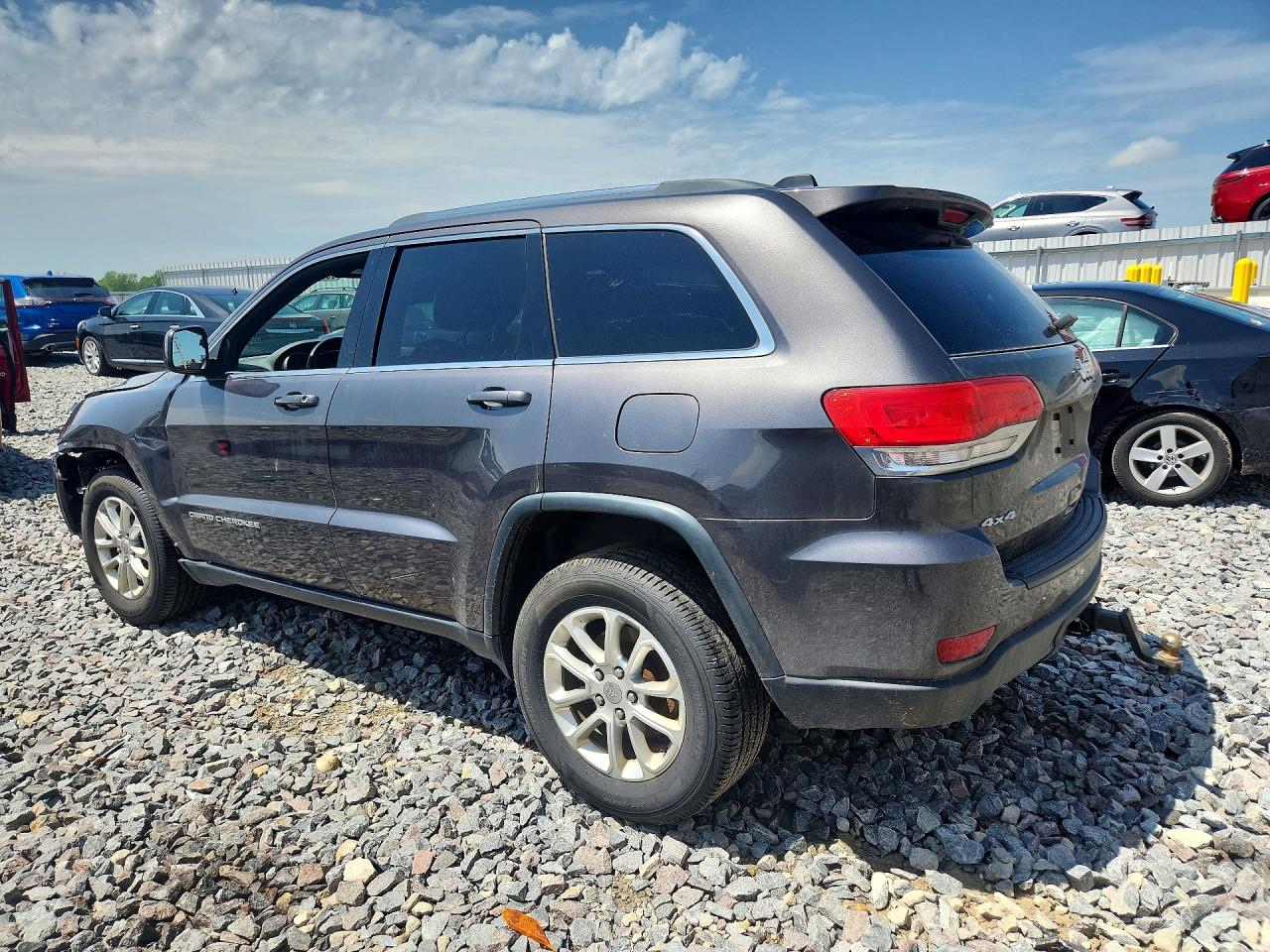 2015 Jeep Grand Cherokee Laredo Gray vin: 1C4RJFAG6FC927269