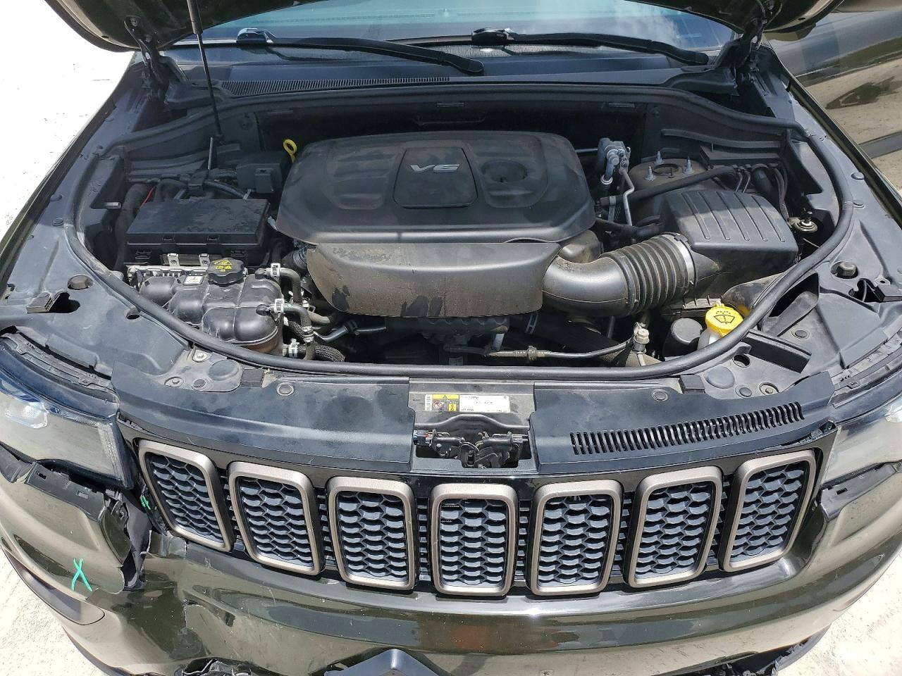 2016 Jeep Grand Cherokee Laredo Green vin: 1C4RJFAG6GC405713
