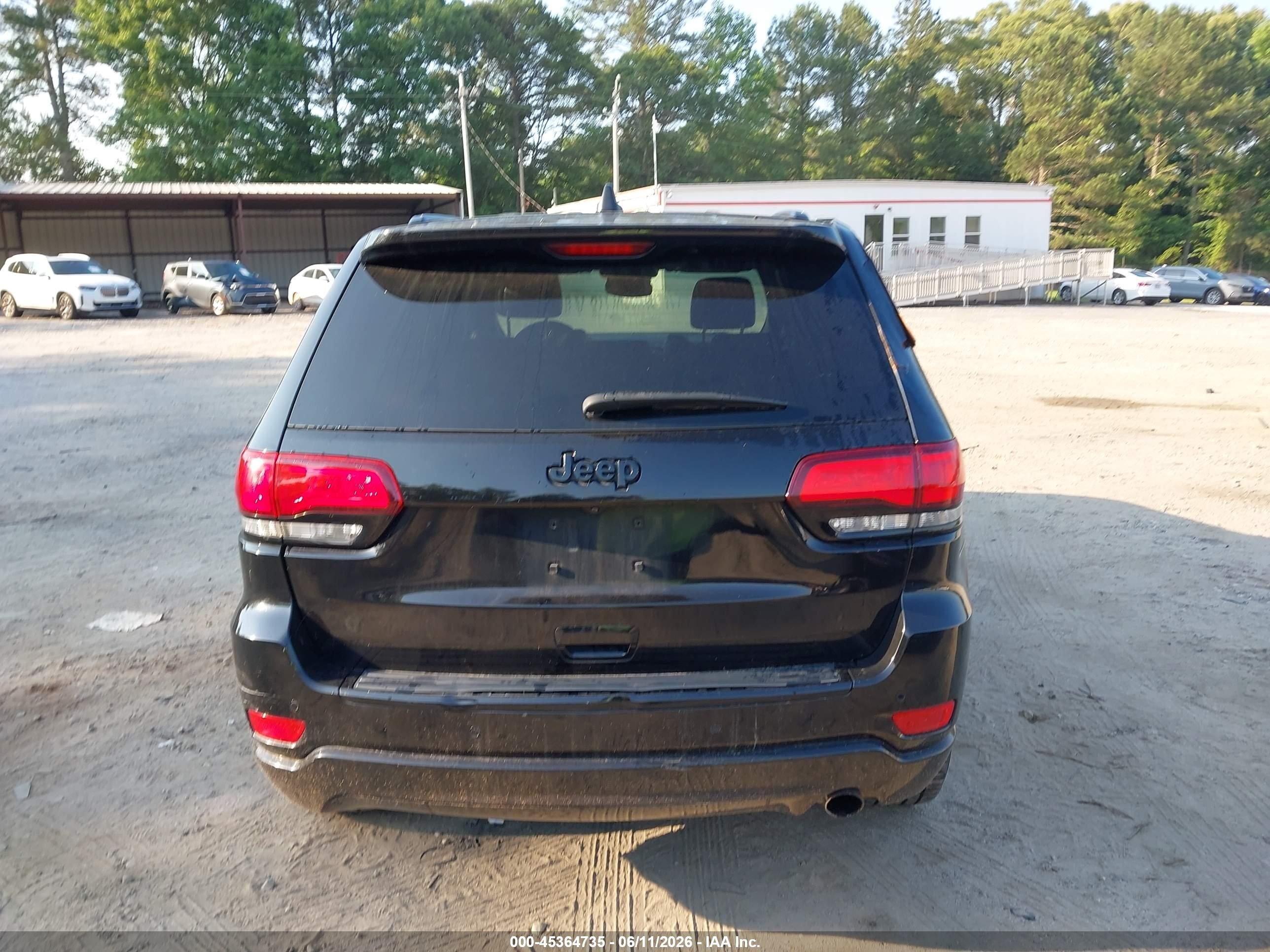 2017 Jeep Grand Cherokee Altitude 4x4 Black vin: 1C4RJFAG6HC815302