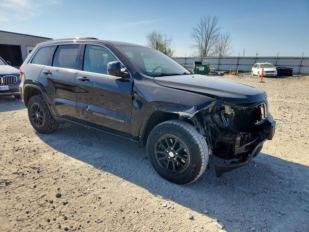 2018 Jeep Grand Cherokee Laredo Черный vin: 1C4RJFAG6JC378455