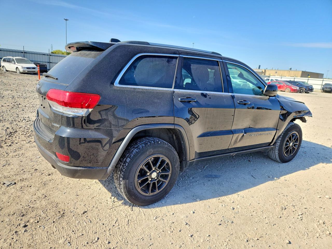 2018 Jeep Grand Cherokee Laredo Черный vin: 1C4RJFAG6JC378455