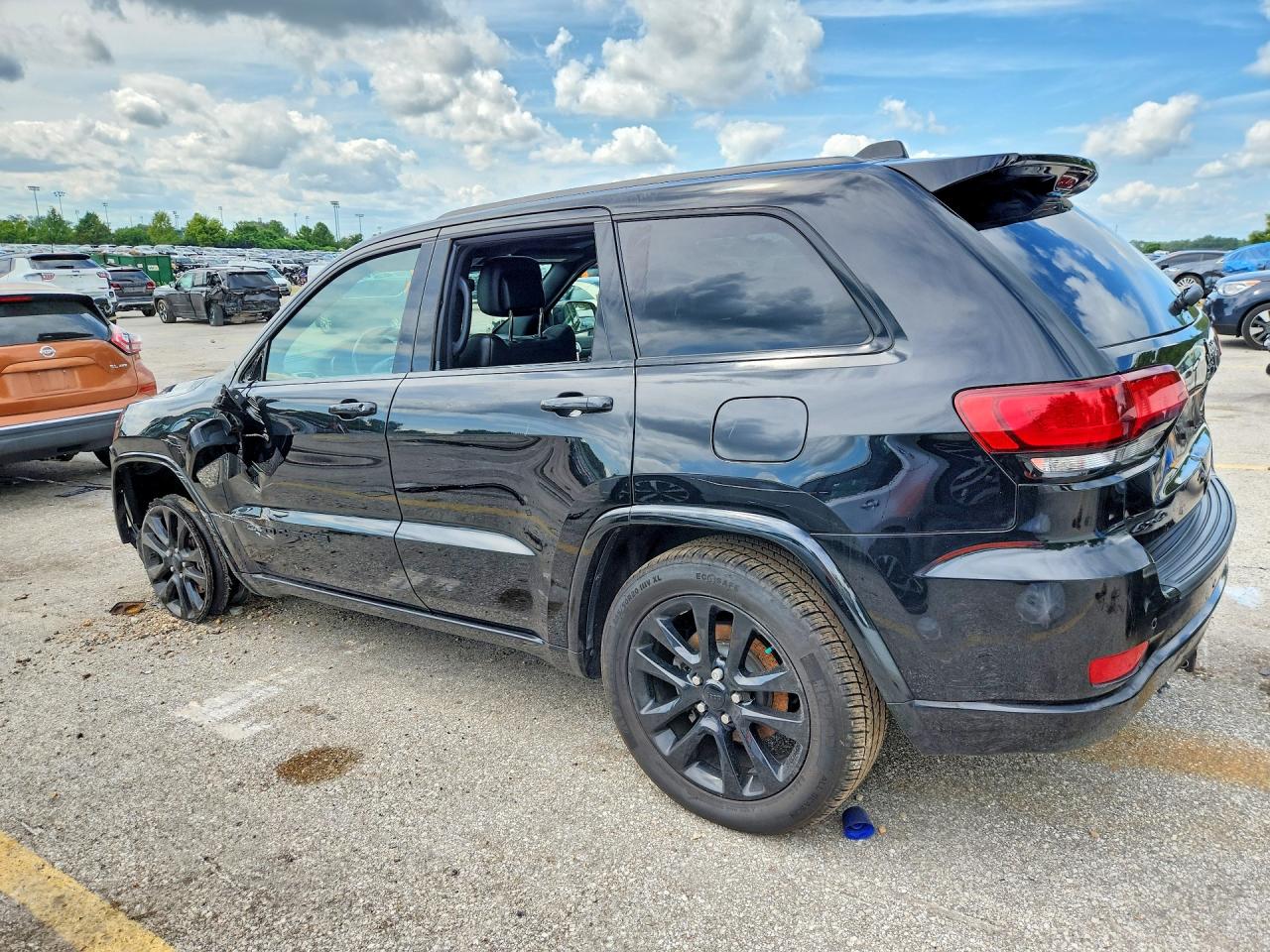2018 Jeep Grand Cherokee Laredo Black vin: 1C4RJFAG6JC466258