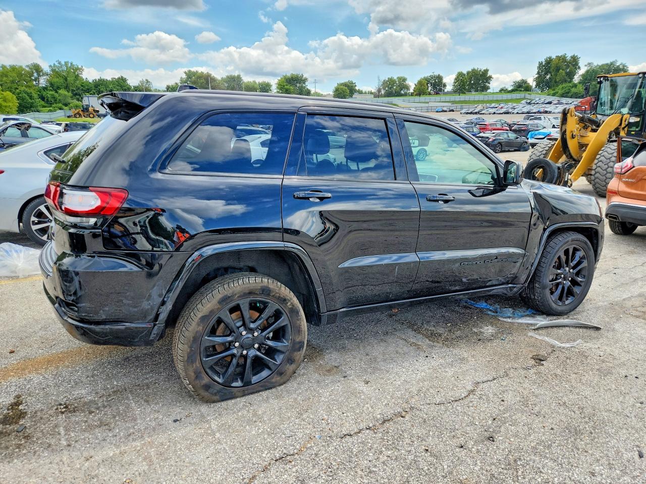 2018 Jeep Grand Cherokee Laredo Black vin: 1C4RJFAG6JC466258