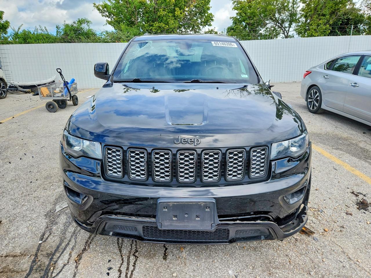 2018 Jeep Grand Cherokee Laredo Black vin: 1C4RJFAG6JC466258