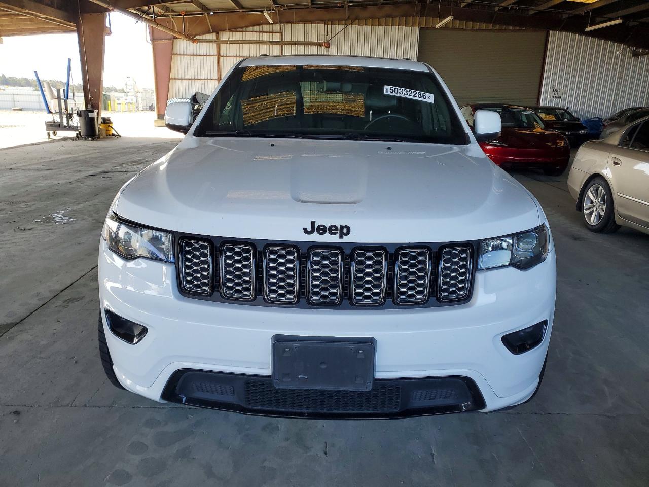 2018 Jeep Grand Cherokee White vin: 1C4RJFAG6JC486882